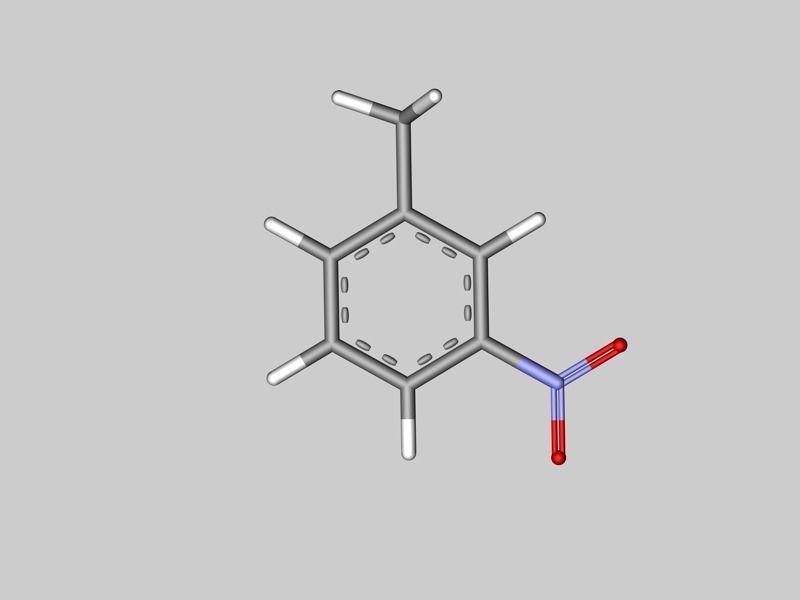 Collection of toluene nitrotoluene and trinitrotoluene TNT 3D model_13