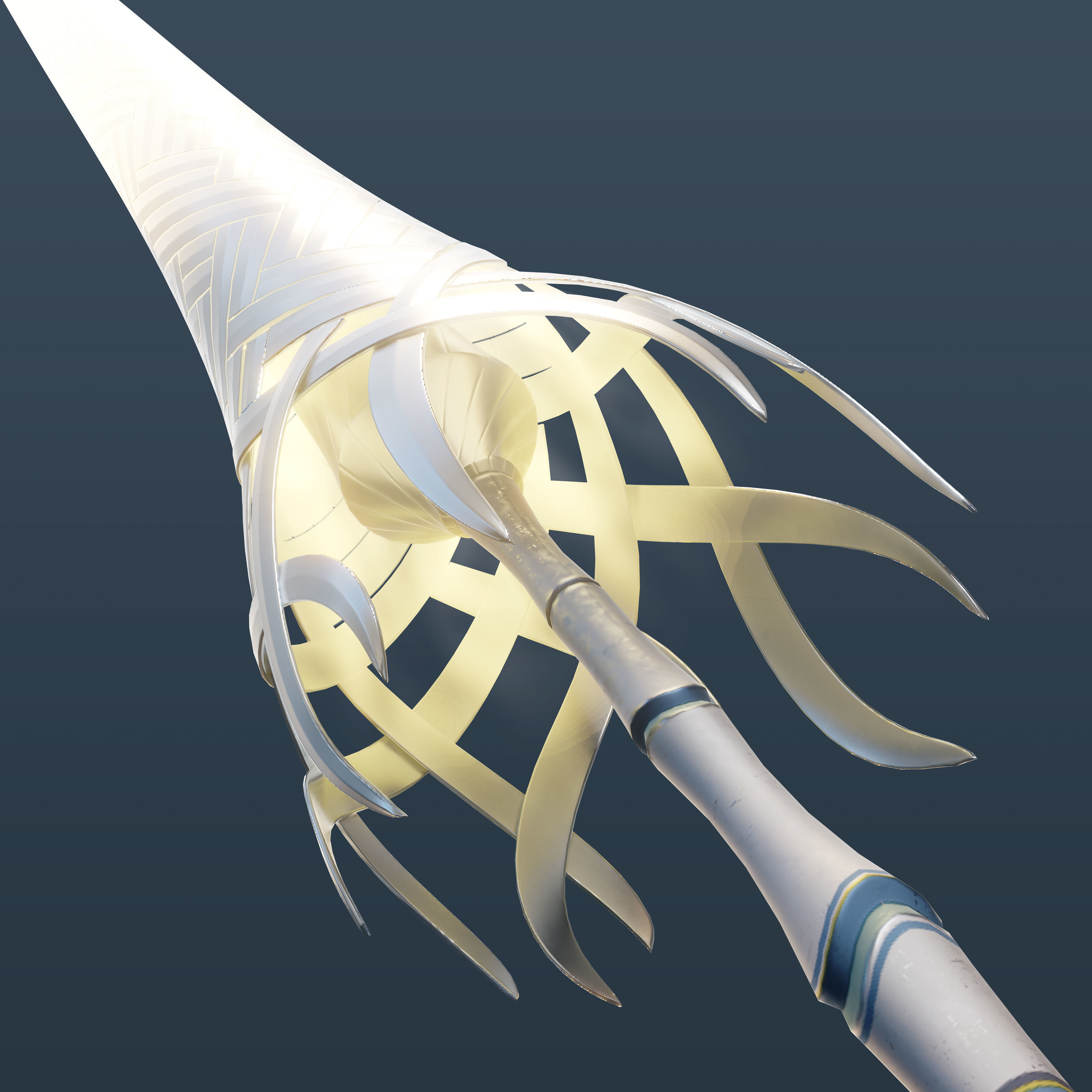 Artoria Pendragon Lancer - Game Ready Low-poly 3D model_18