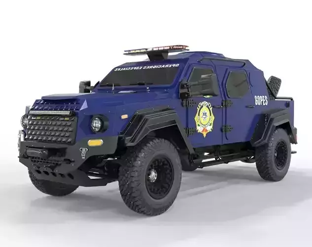 Armored military Truck