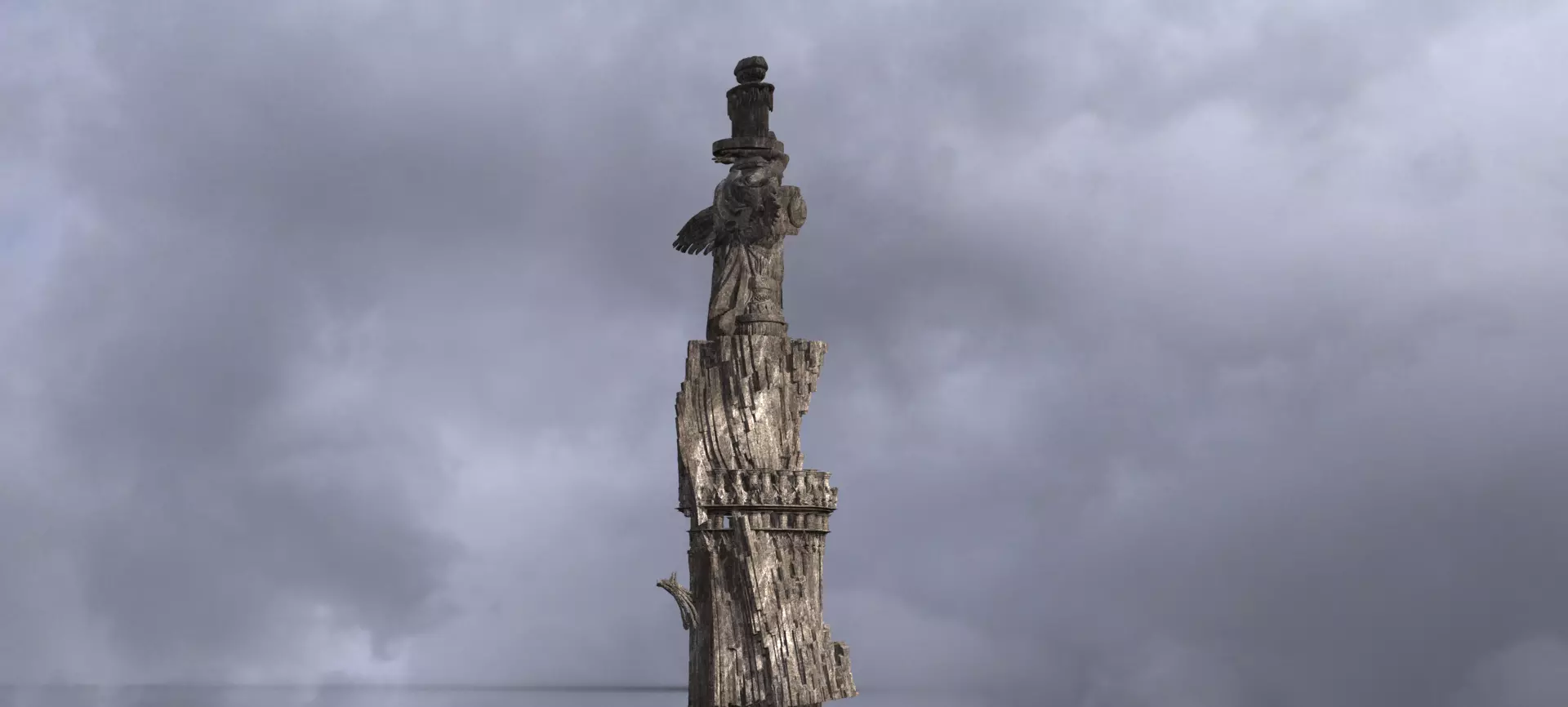 King Richards Crusade Cross  3D model_0