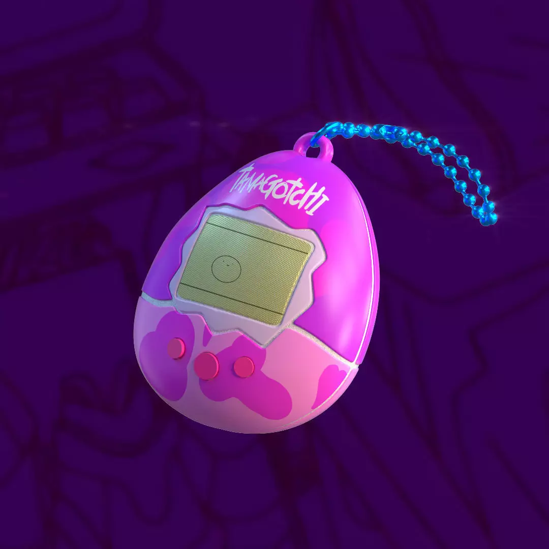 Tamagotchi - Young Miko Att 3D print model_0