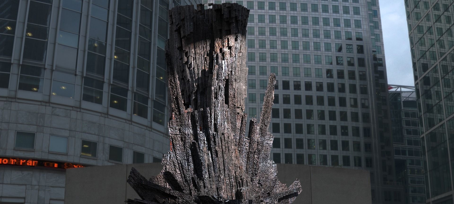 Alien Gods Crystal Tower 3D model_1