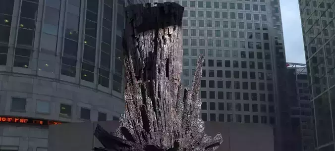 Alien Gods Crystal Tower 3D model