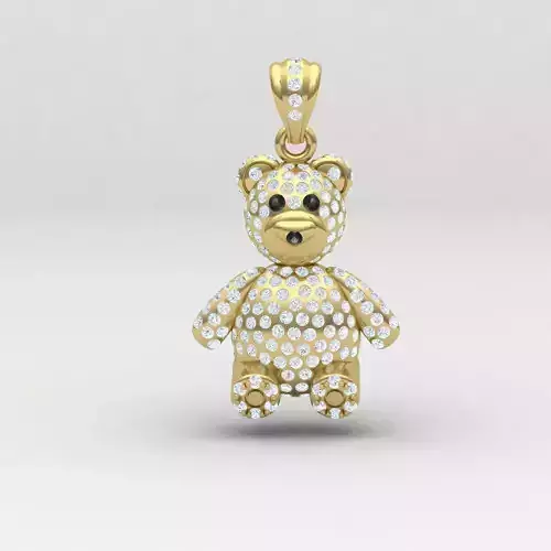 Teddy pendant 02