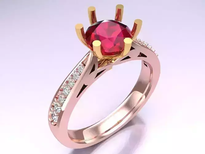 Diamond Ring - Womens Rings -  N112023