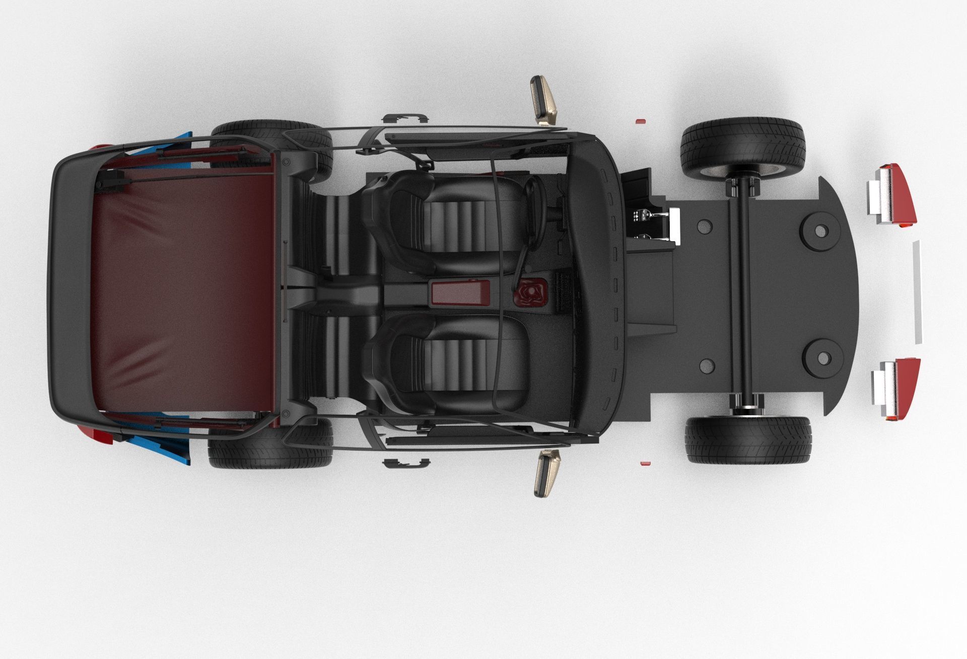 PORSCHE 944 Printable 3D print model_2