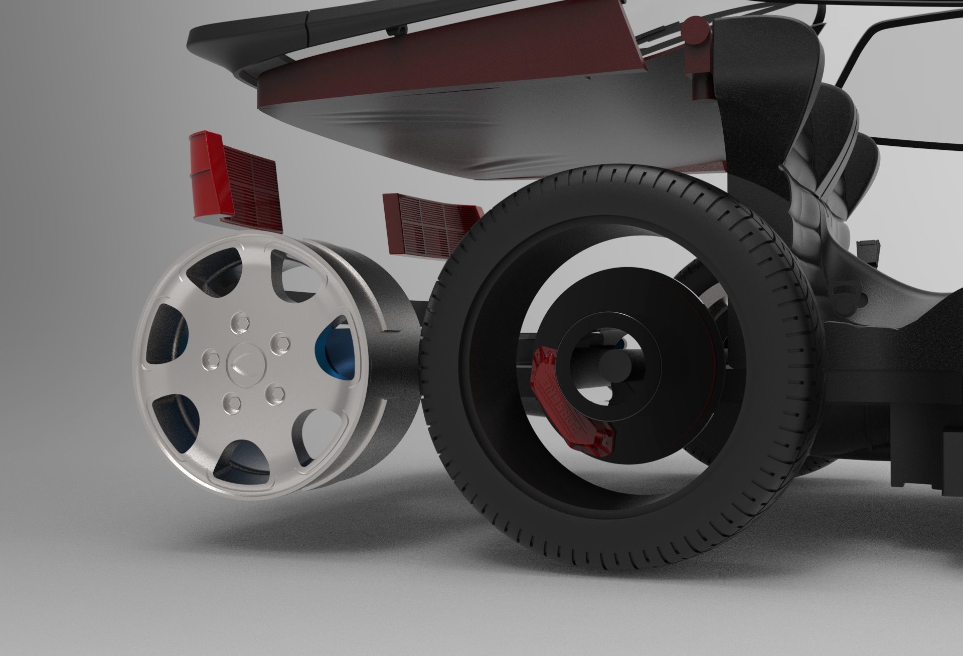 PORSCHE 944 Printable 3D print model_3