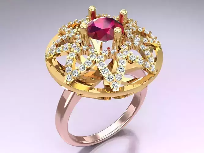 Diamond Ring - Womens Rings - N112054