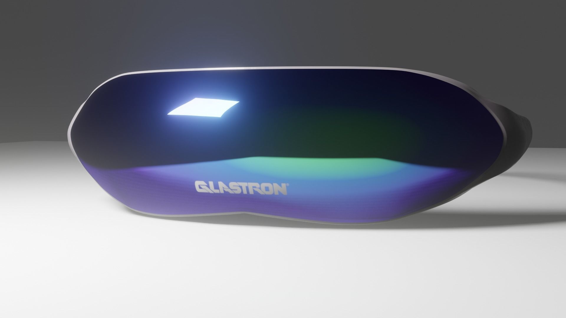 Glasstron Low-poly 3D model_3