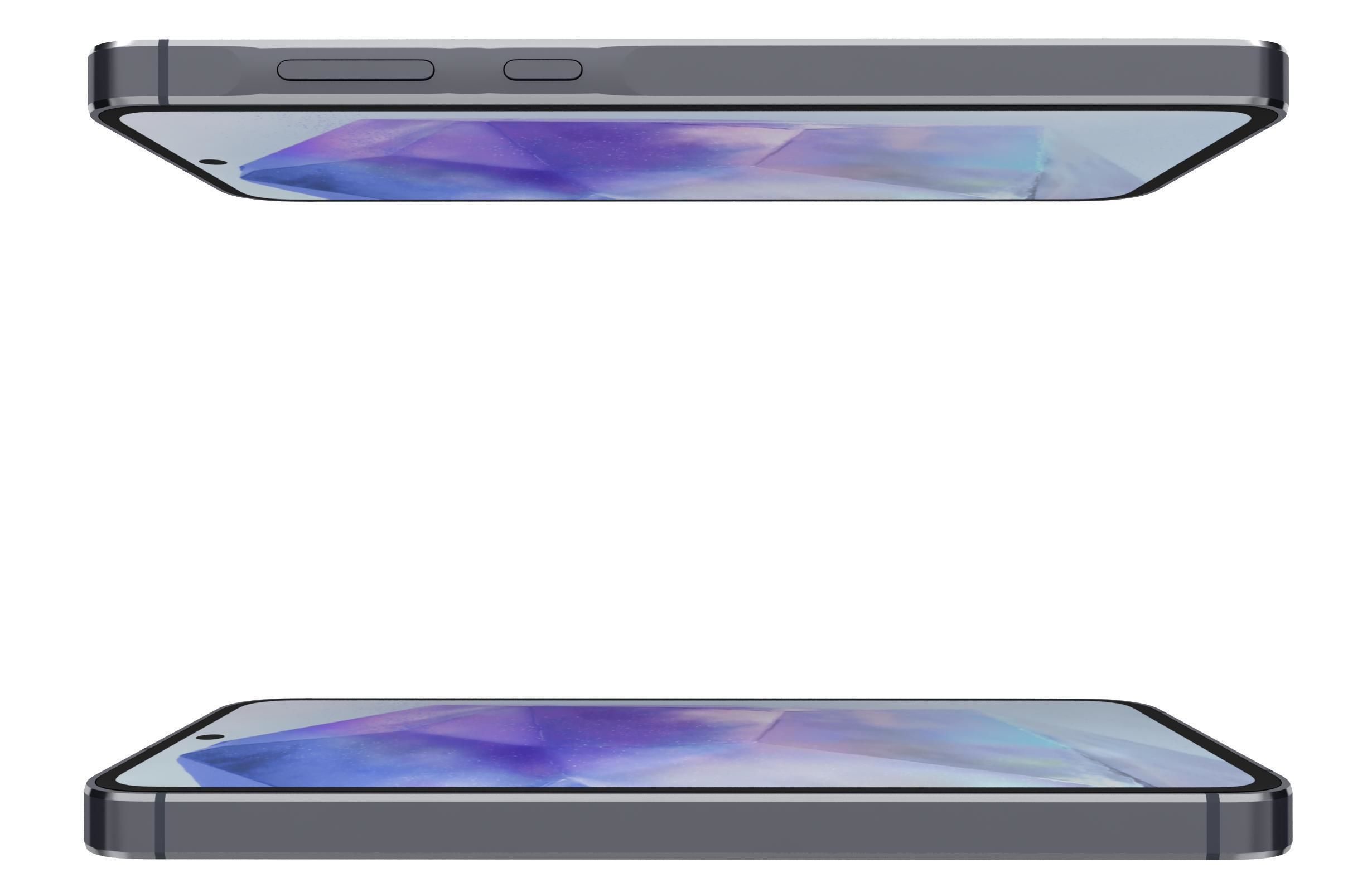 Samsung Galaxy A55 5G Black 3D model_8