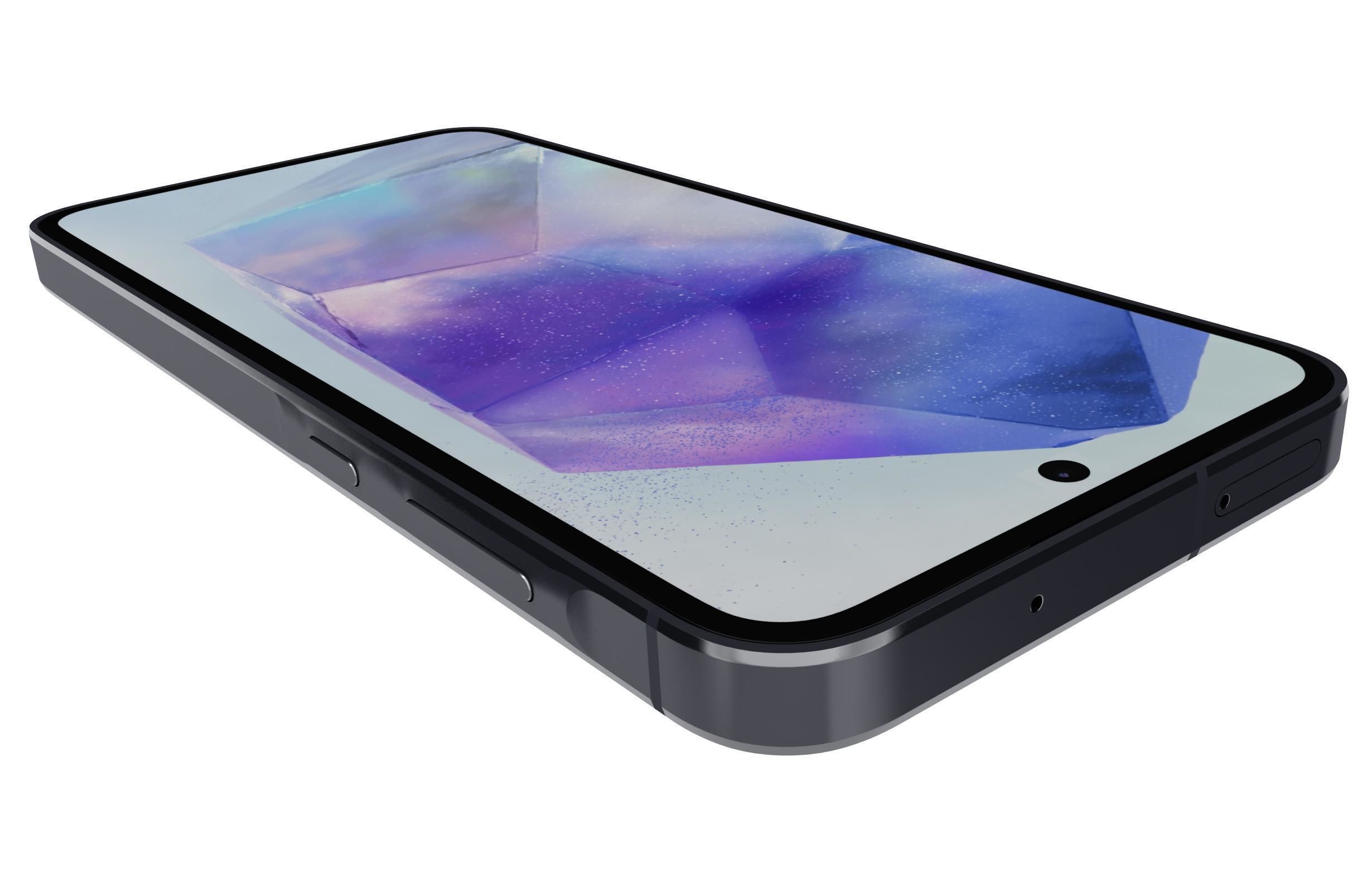 Samsung Galaxy A55 5G Black 3D model_13