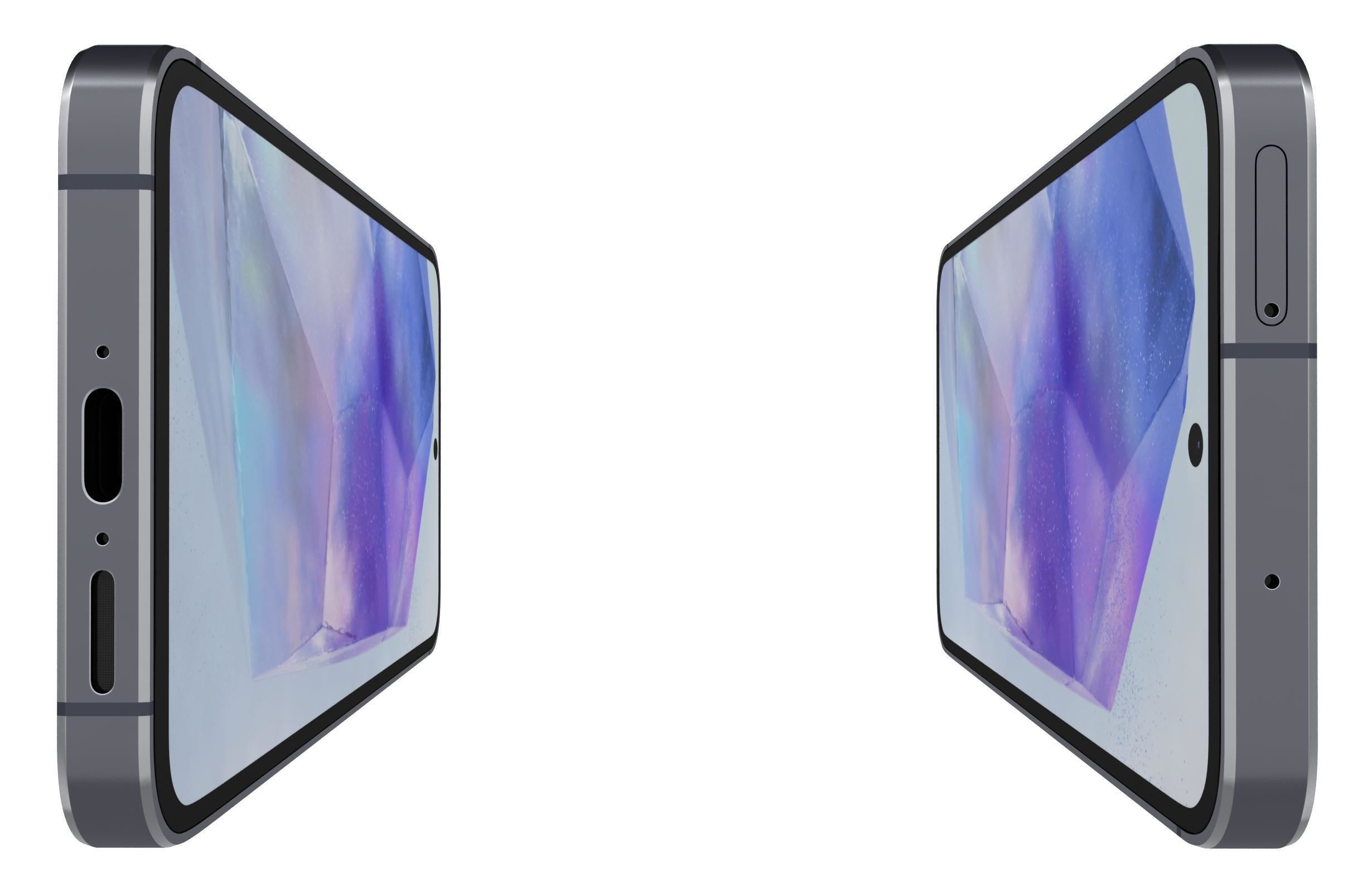 Samsung Galaxy A55 5G Black 3D model_9