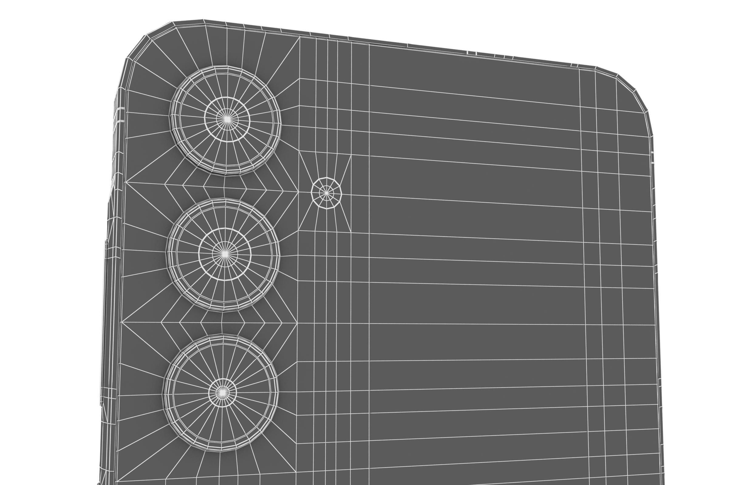 Samsung Galaxy A55 5G Black 3D model_20