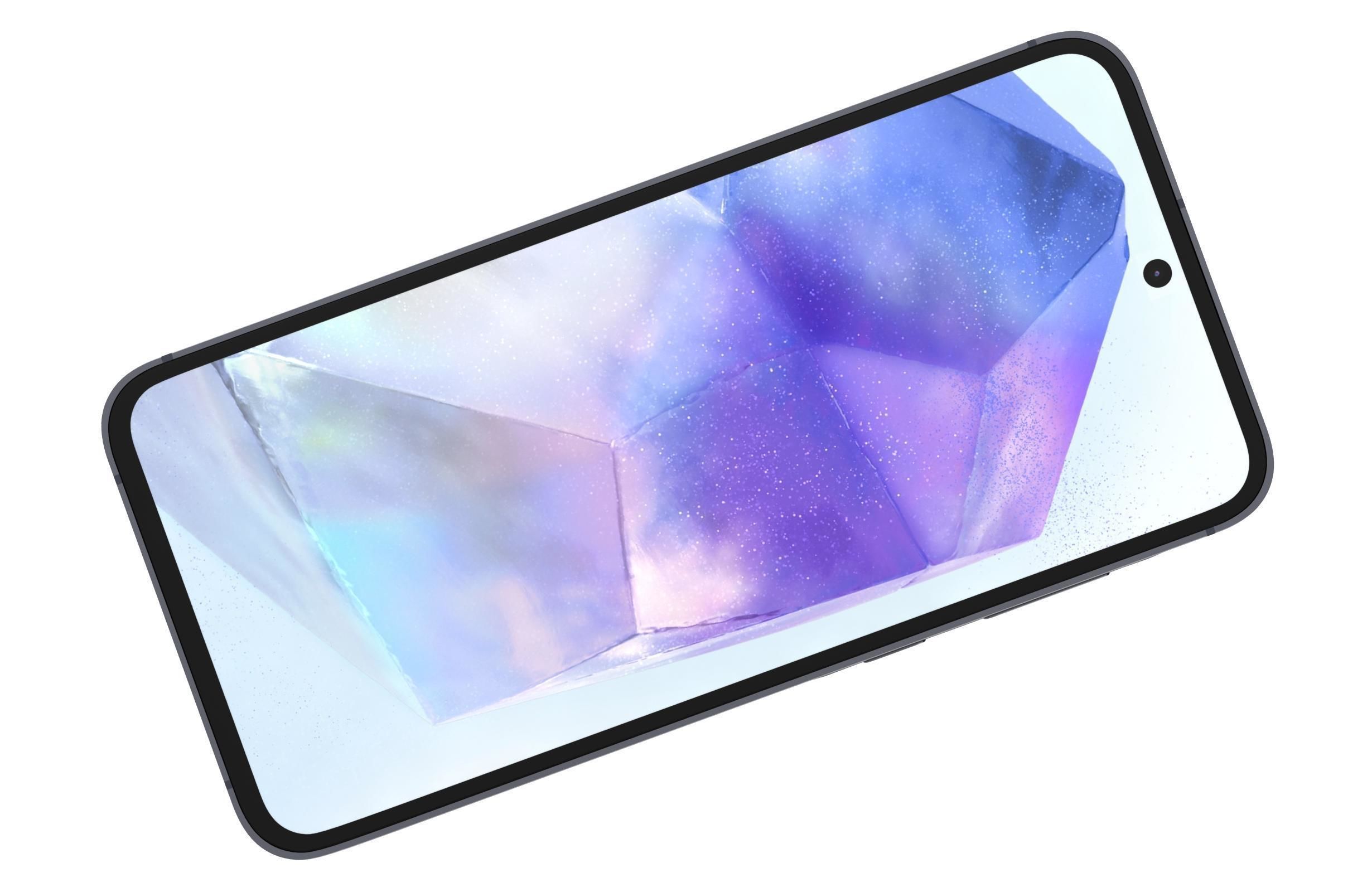 Samsung Galaxy A55 5G Black 3D model_10