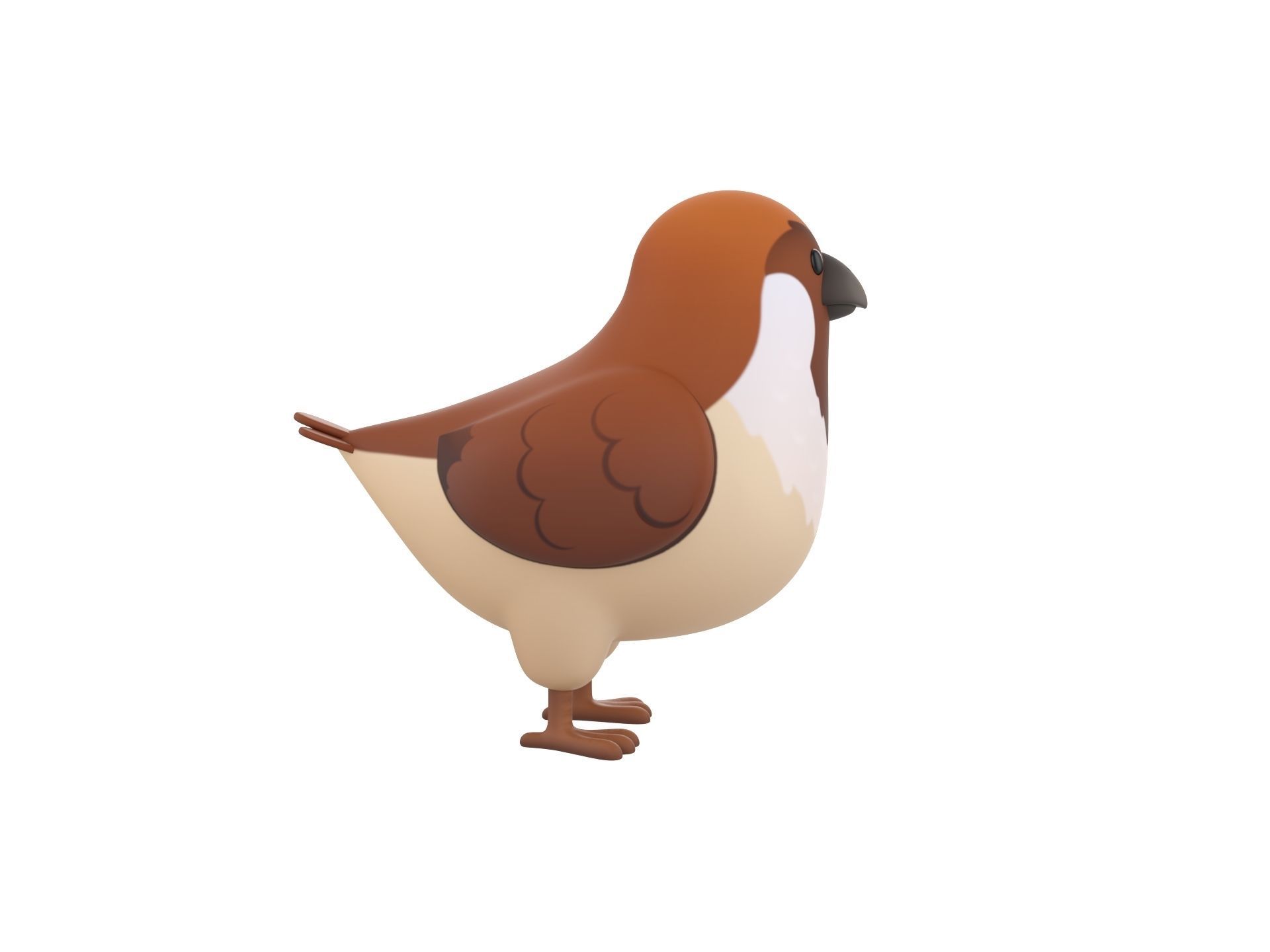 Character286 Sparrow 3D model_3