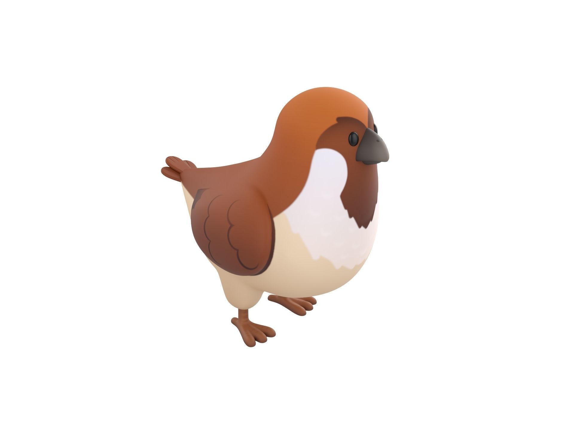 Character286 Sparrow 3D model_2