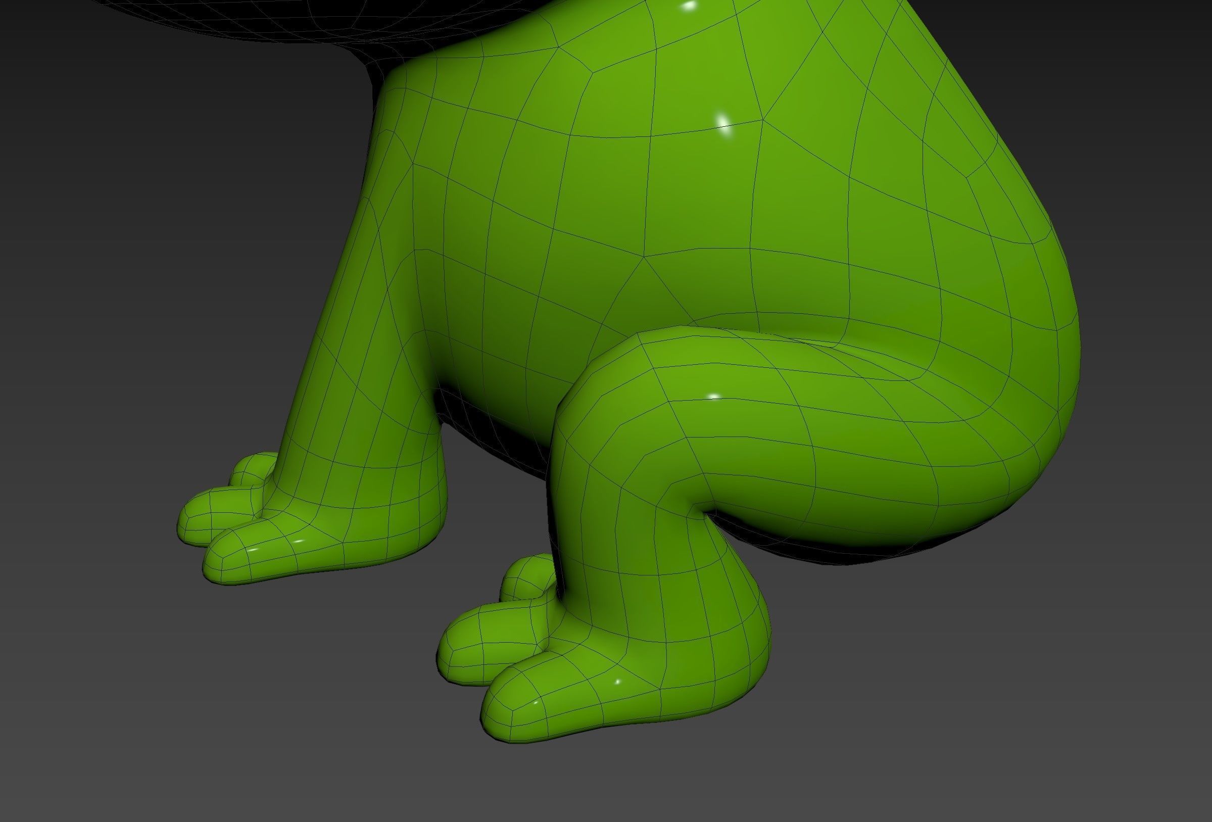 Character287 Frog 3D model_29