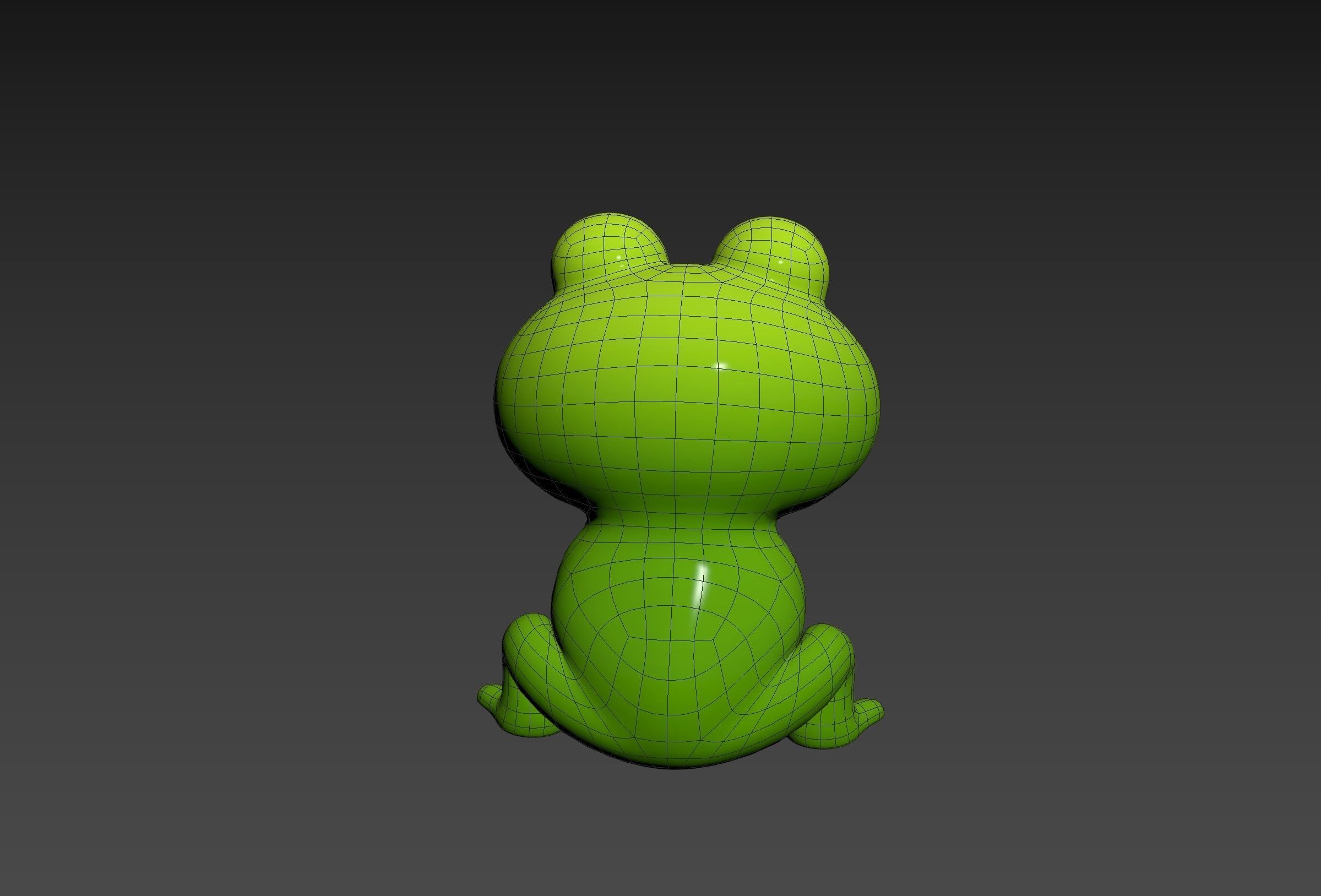 Character287 Frog 3D model_25