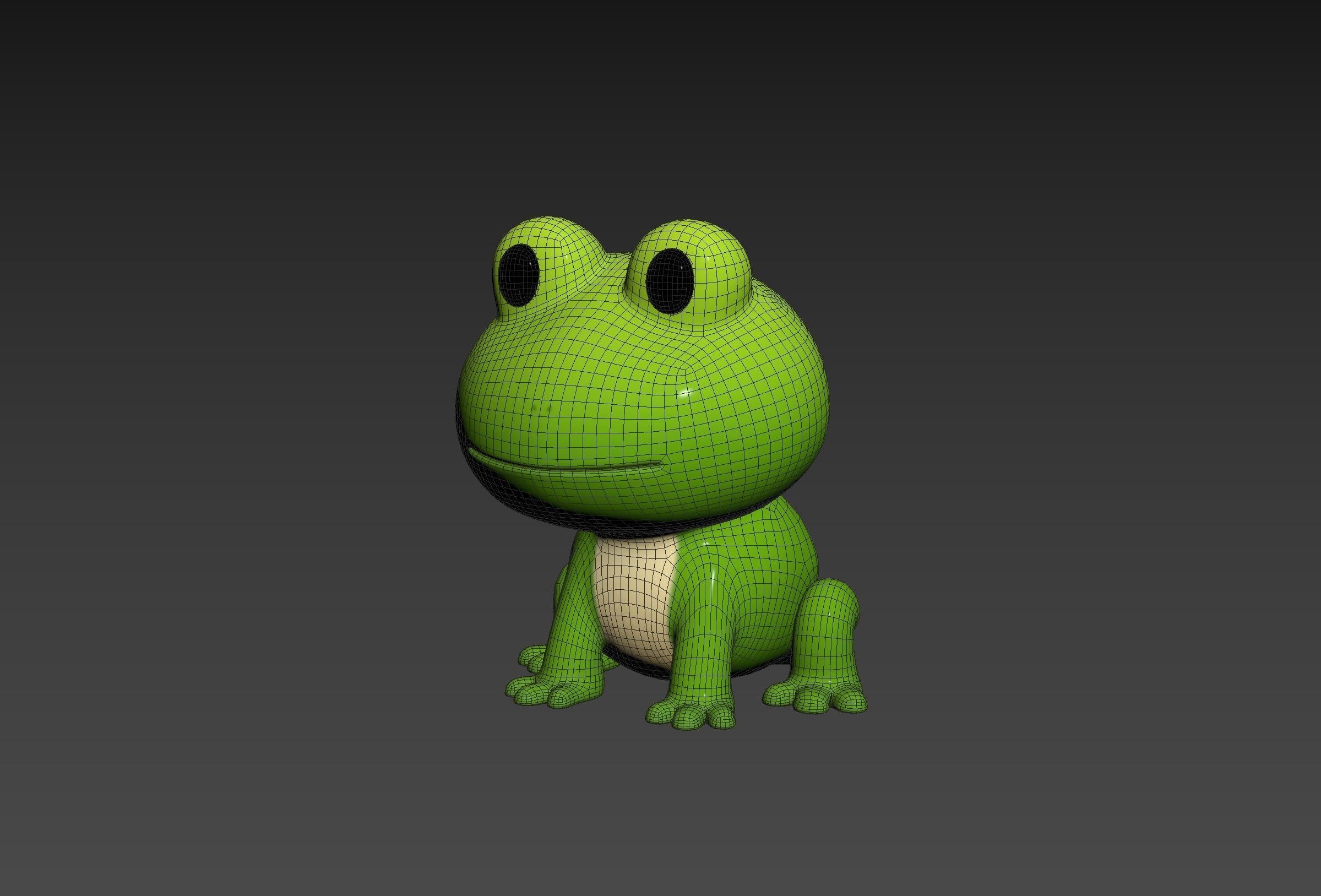 Character287 Frog 3D model_19
