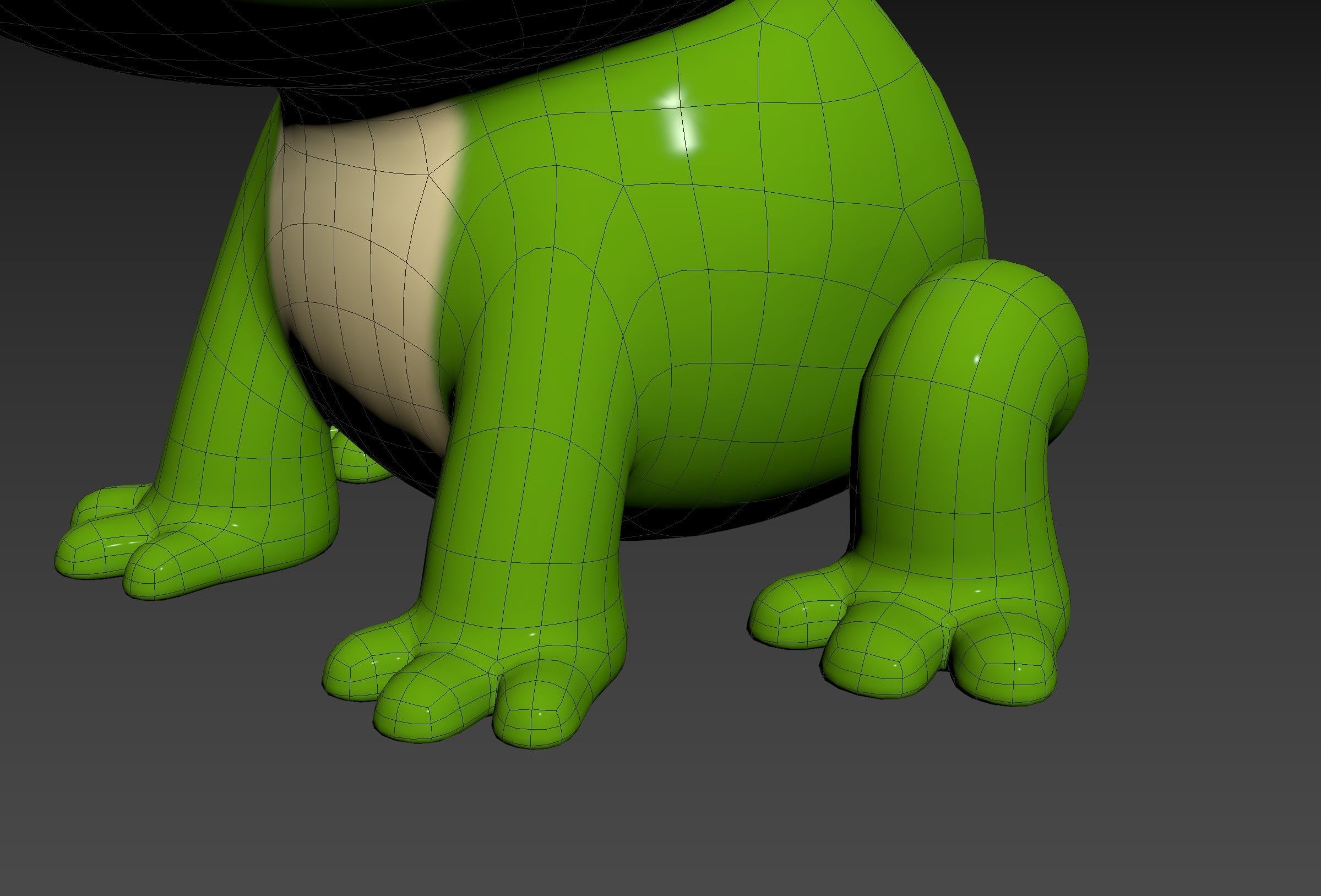 Character287 Frog 3D model_28