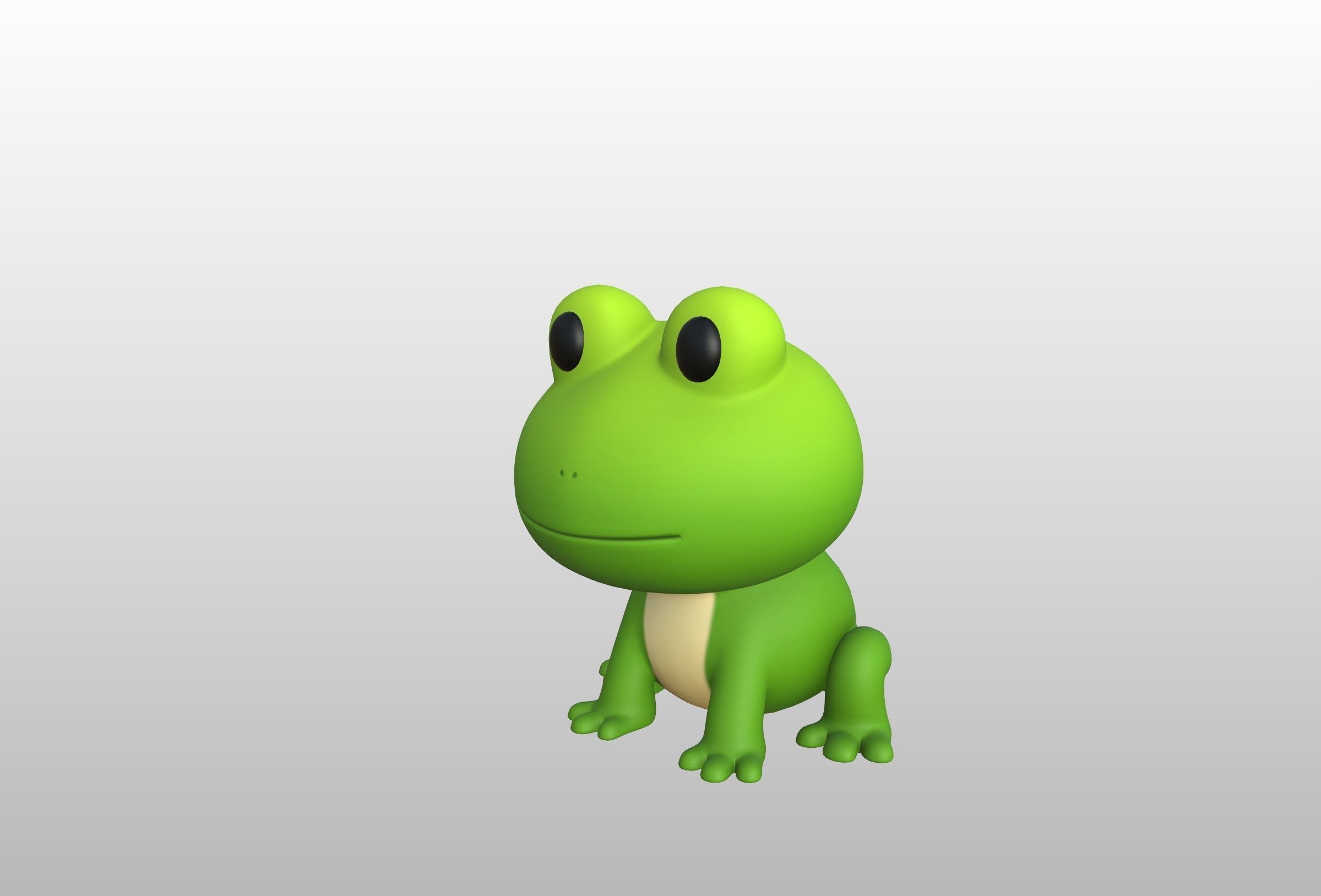 Character287 Frog 3D model_10