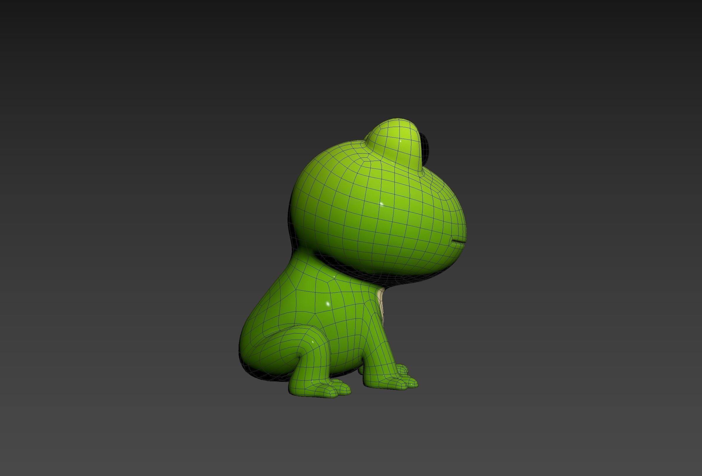 Character287 Frog 3D model_23
