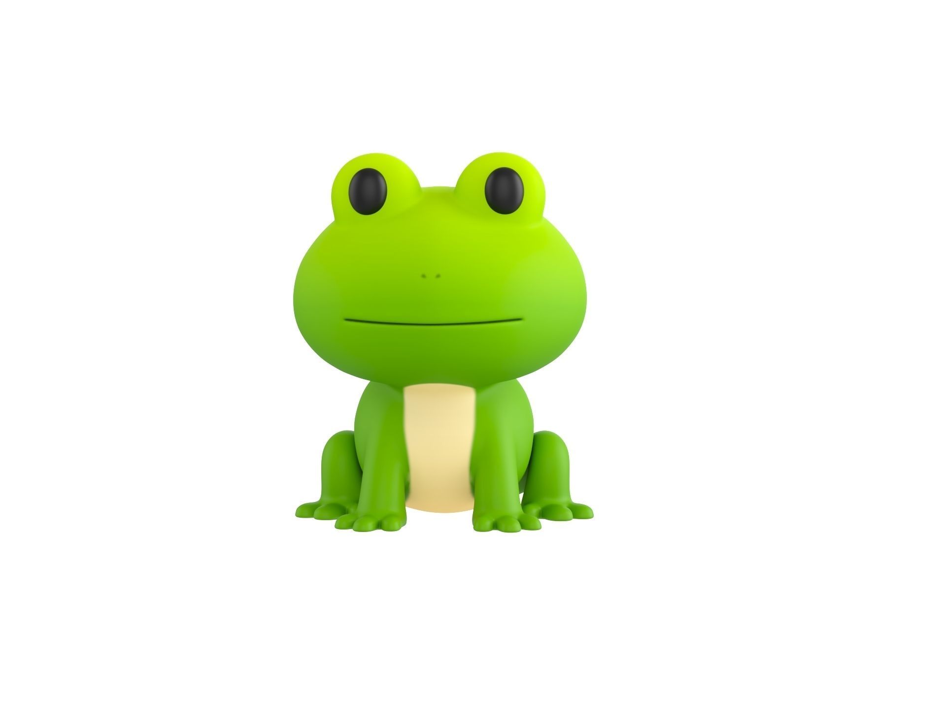 Character287 Frog 3D model_1