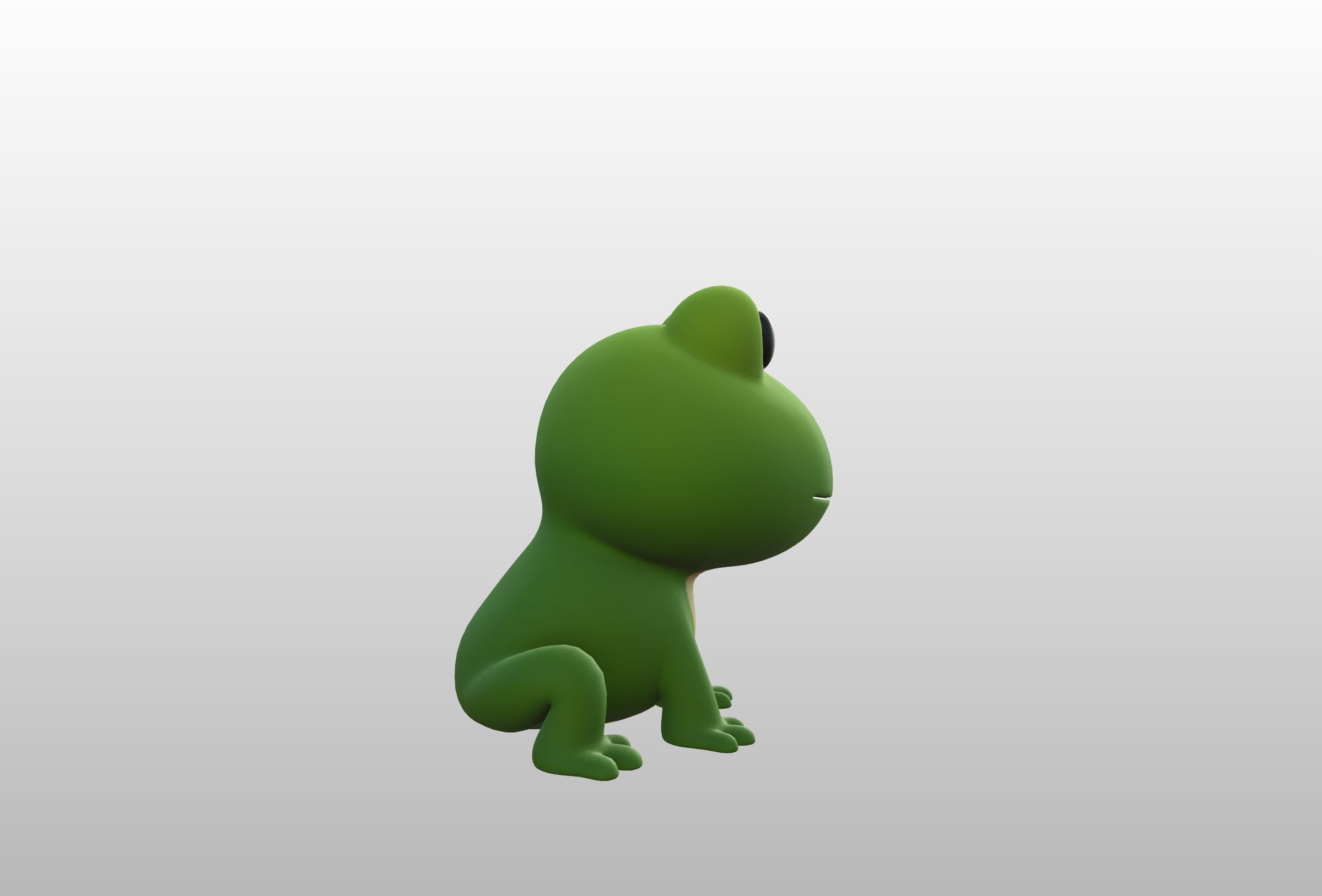Character287 Frog 3D model_12