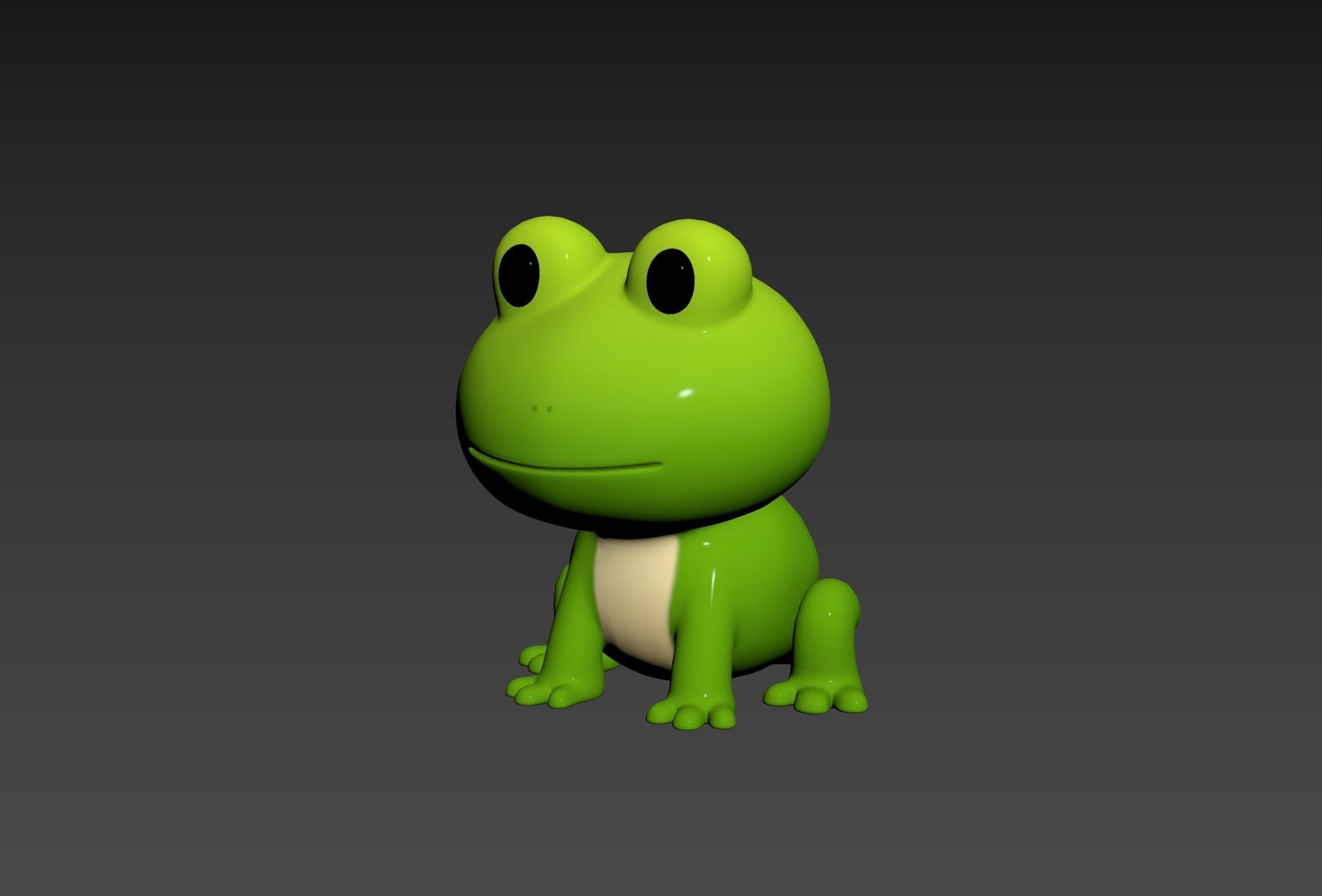 Character287 Frog 3D model_17