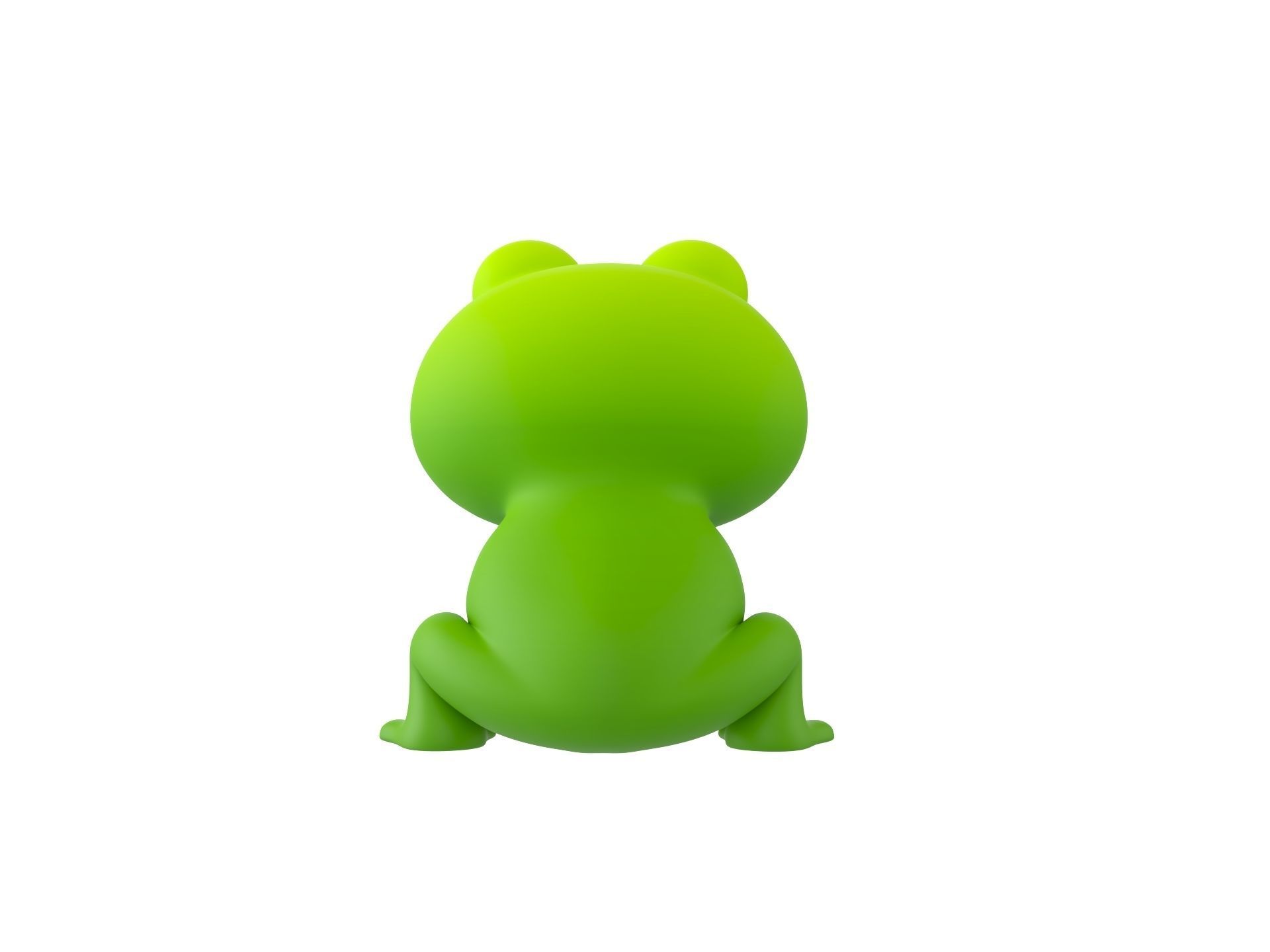 Character287 Frog 3D model_5