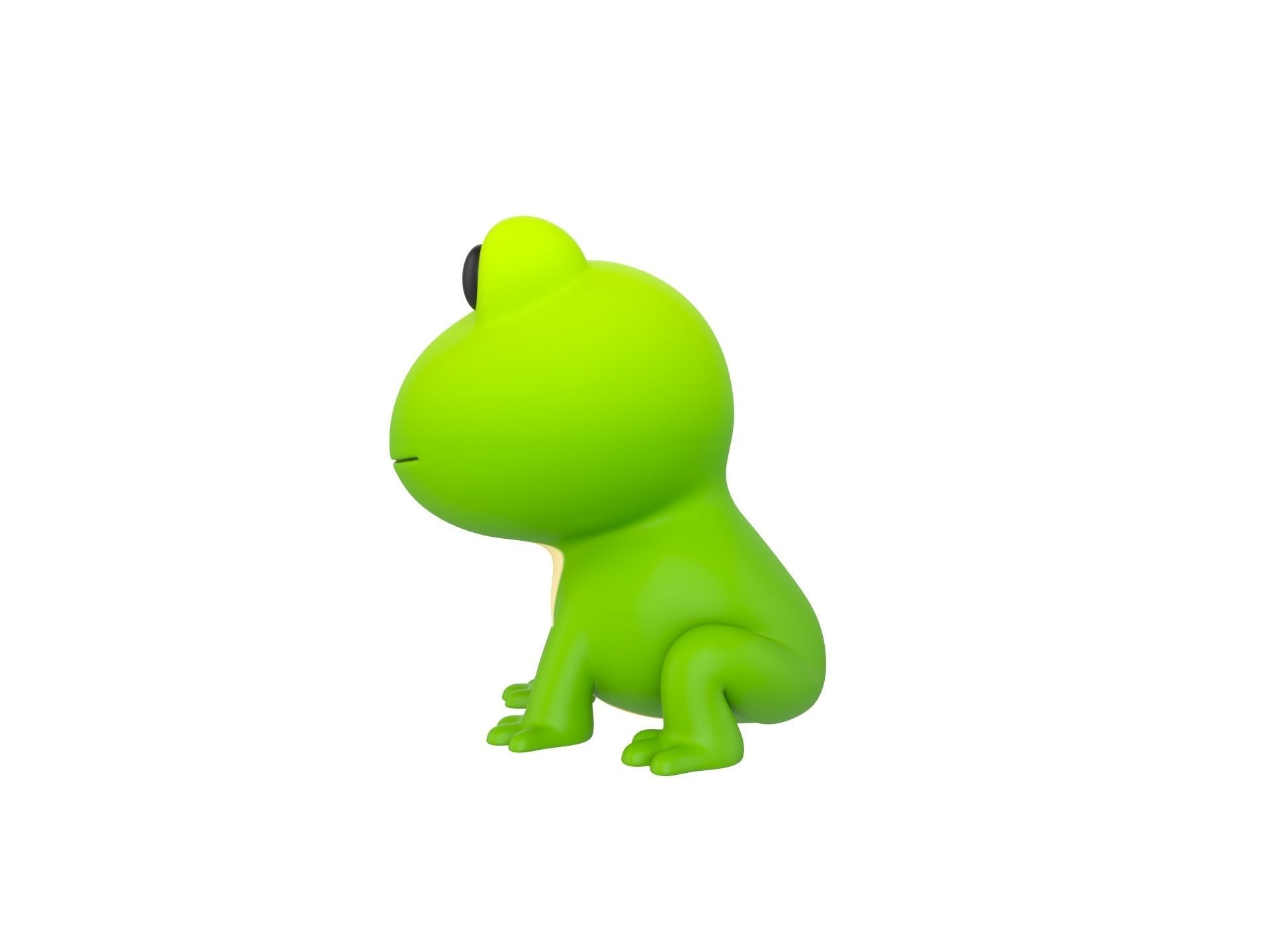 Character287 Frog 3D model_7
