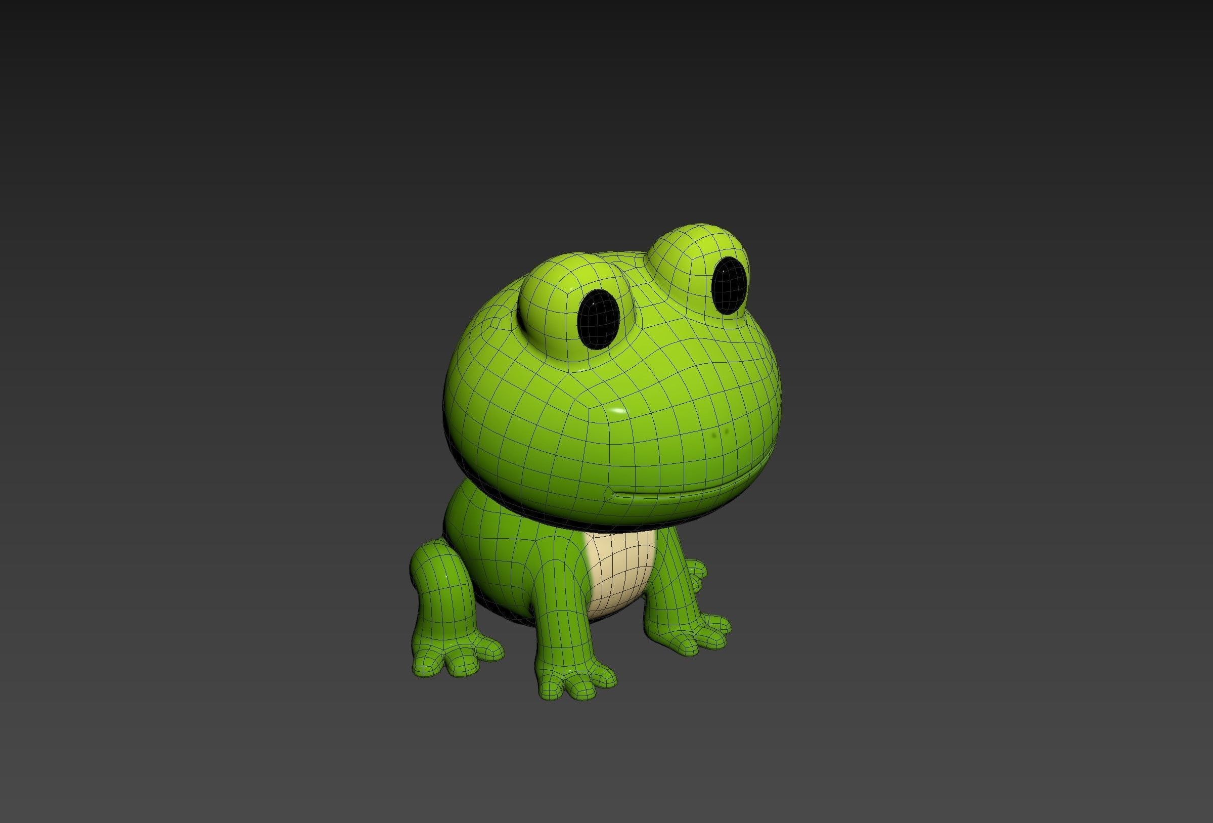Character287 Frog 3D model_21