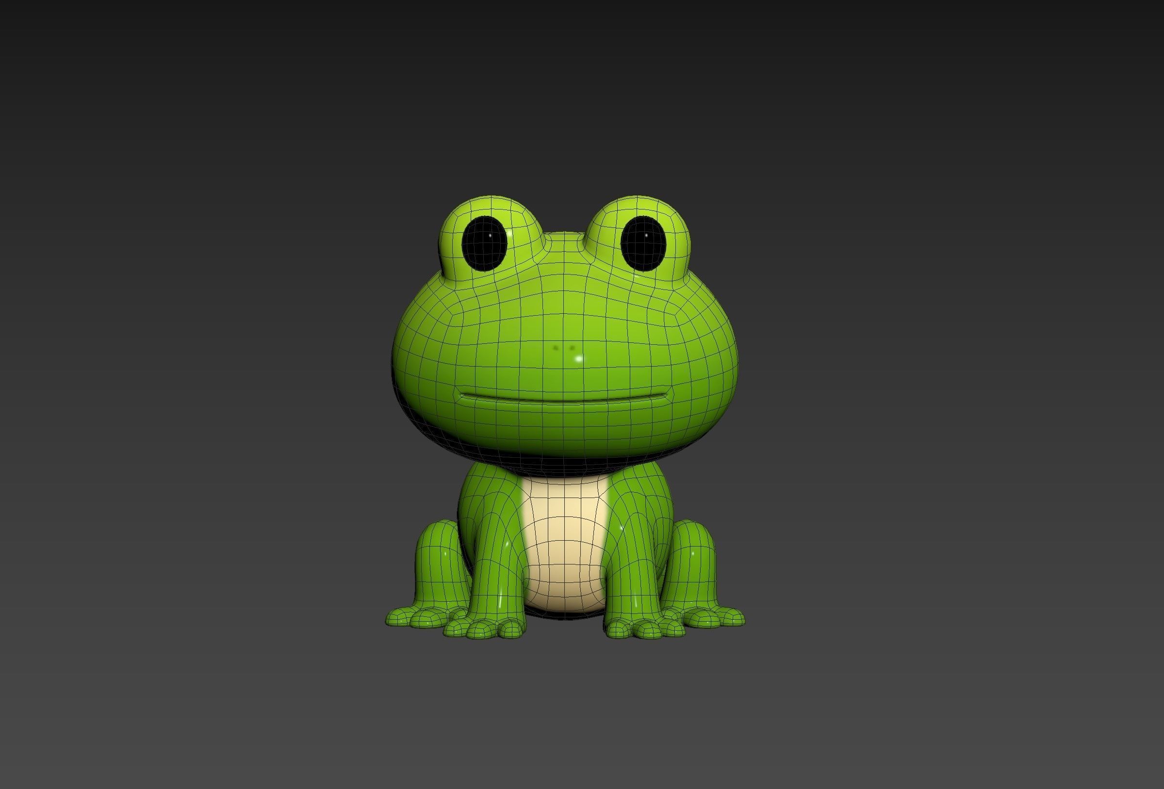 Character287 Frog 3D model_20
