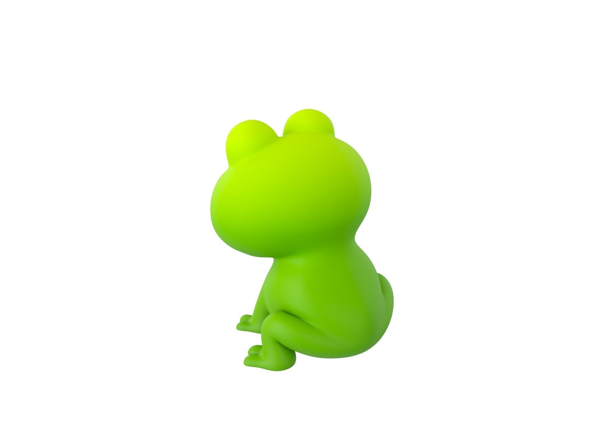 Character287 Frog 3D model_6