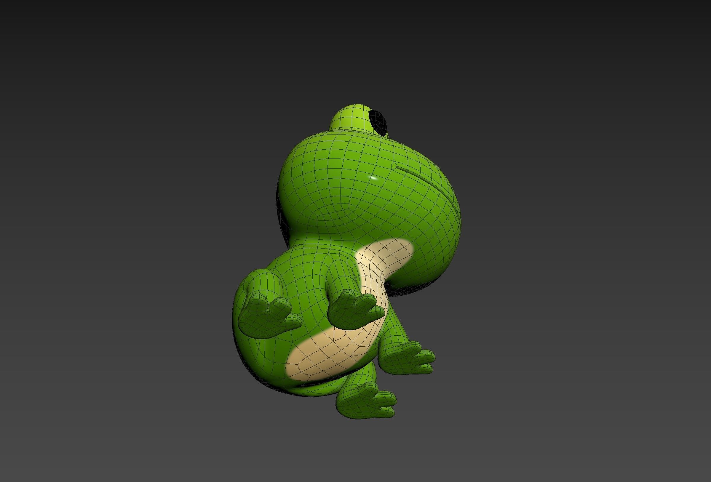 Character287 Frog 3D model_22