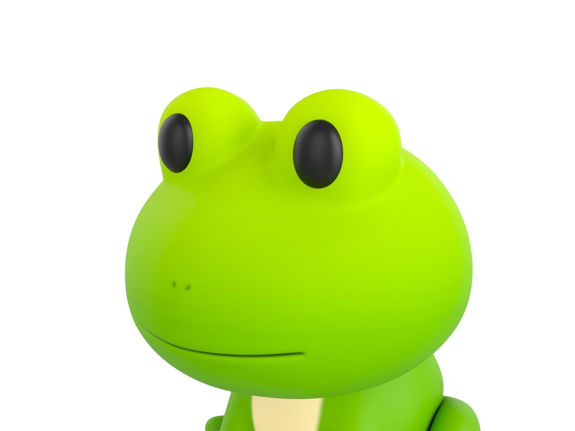 Character287 Frog 3D model_9