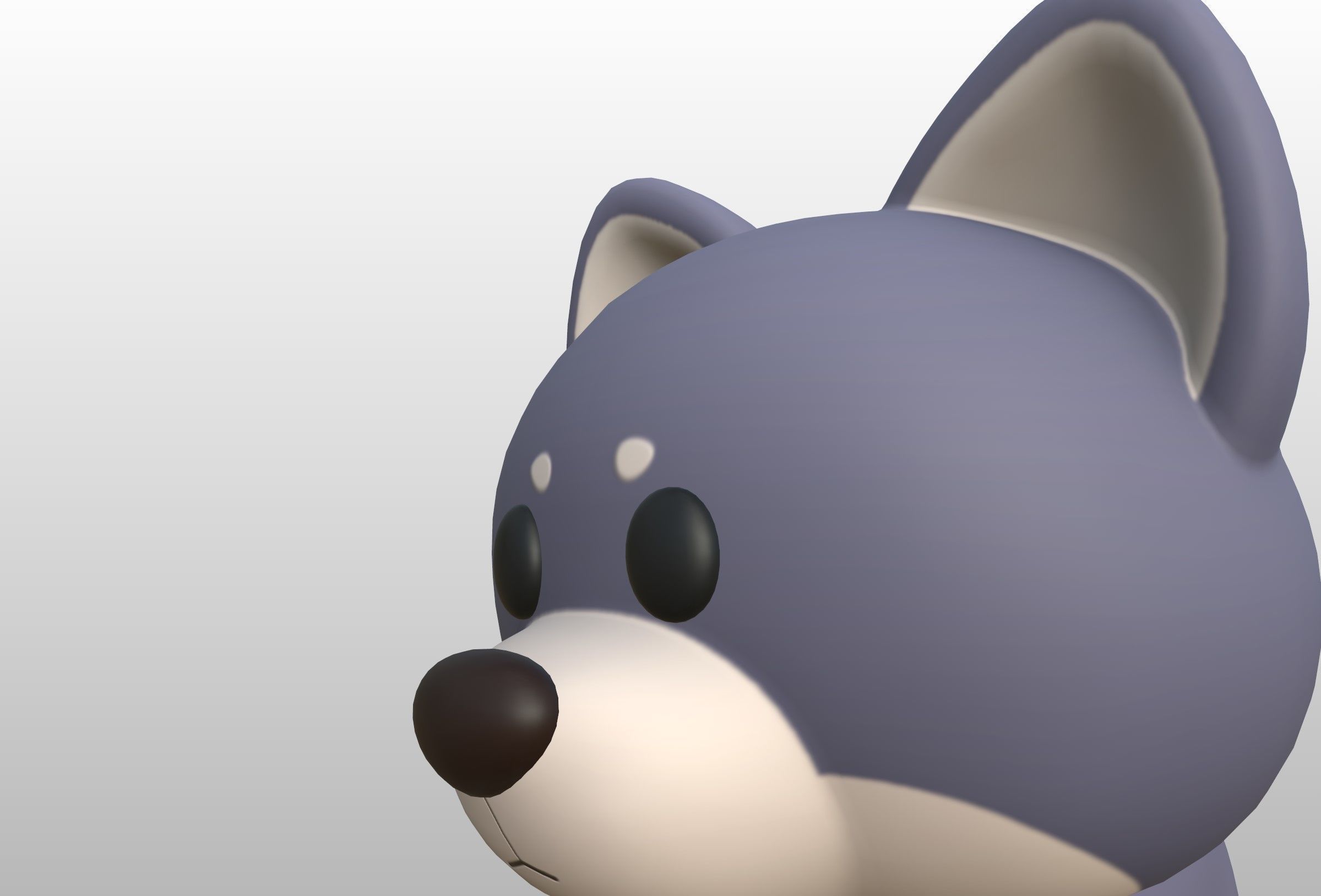 Character289 Wolf 3D model_19