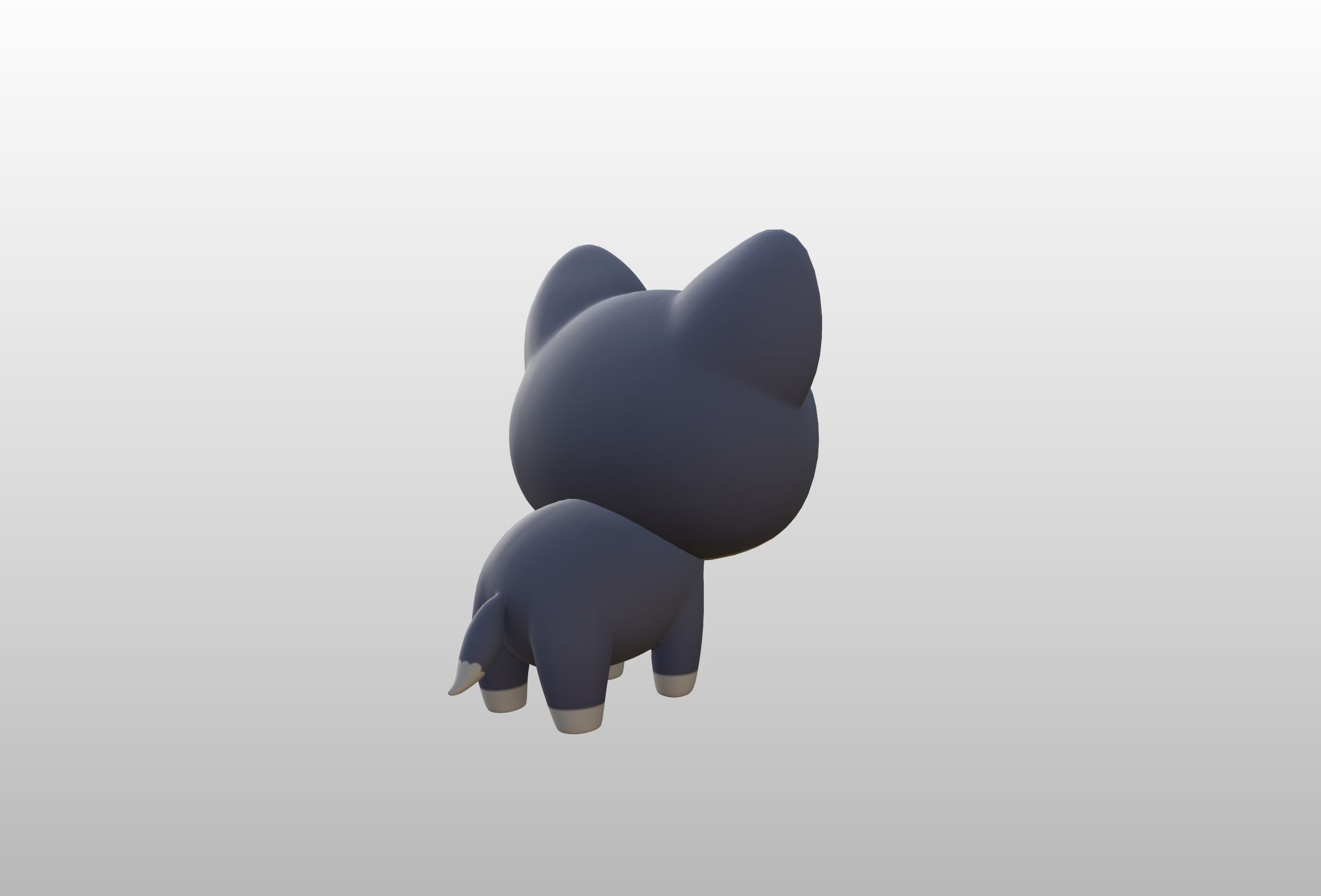 Character289 Wolf 3D model_14