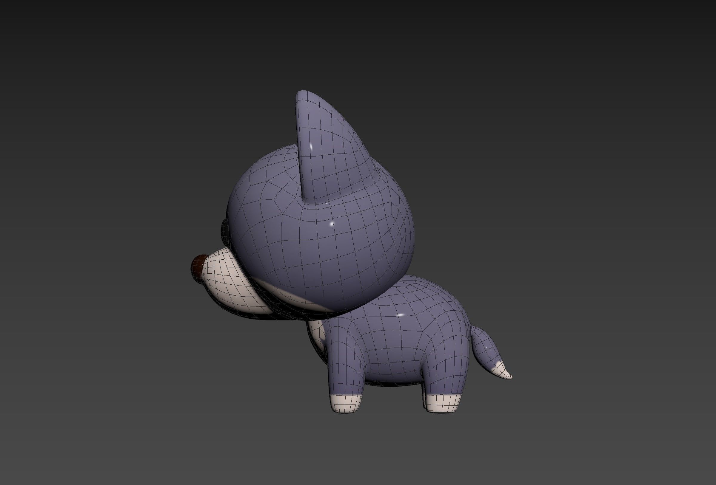 Character289 Wolf 3D model_29