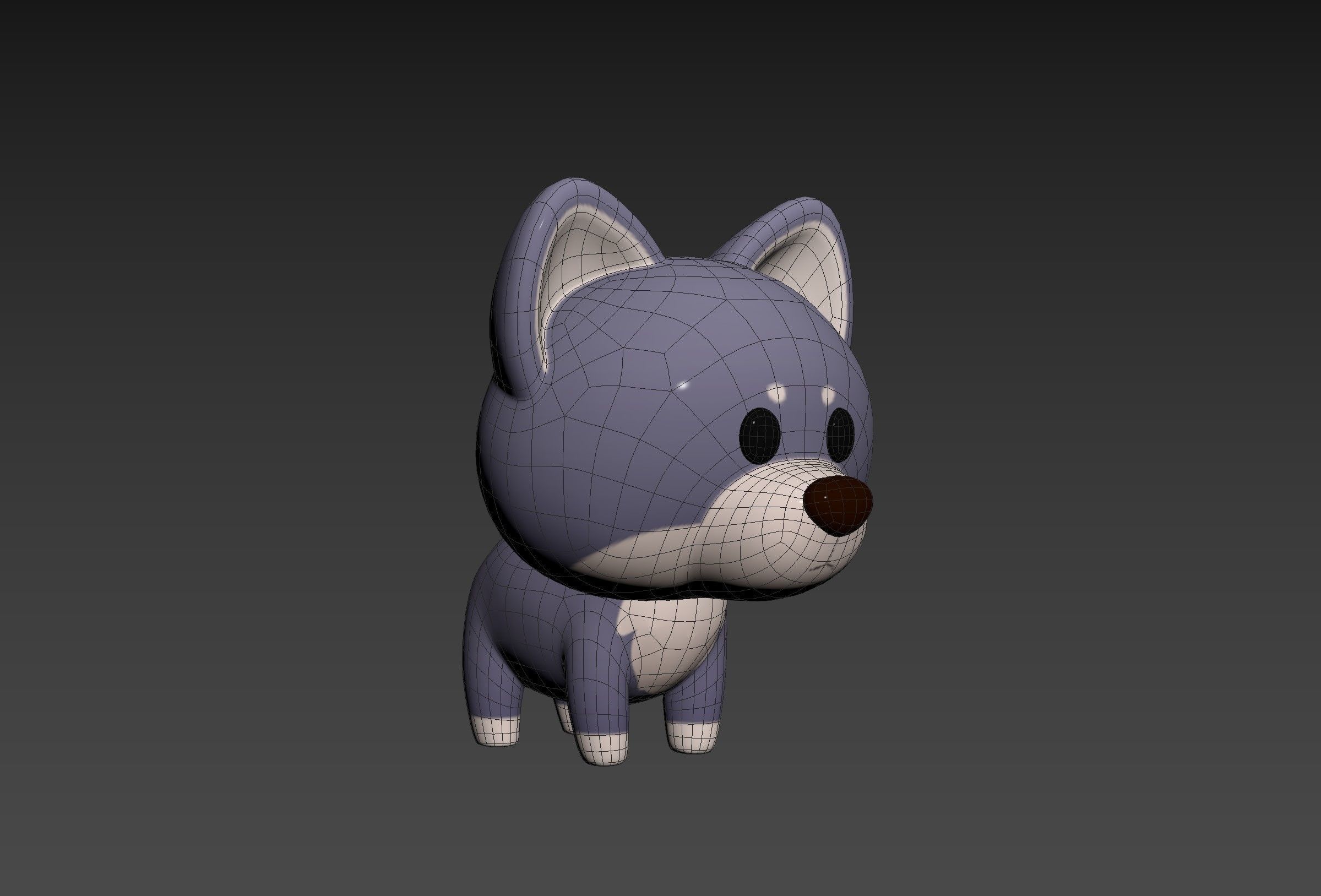 Character289 Wolf 3D model_24