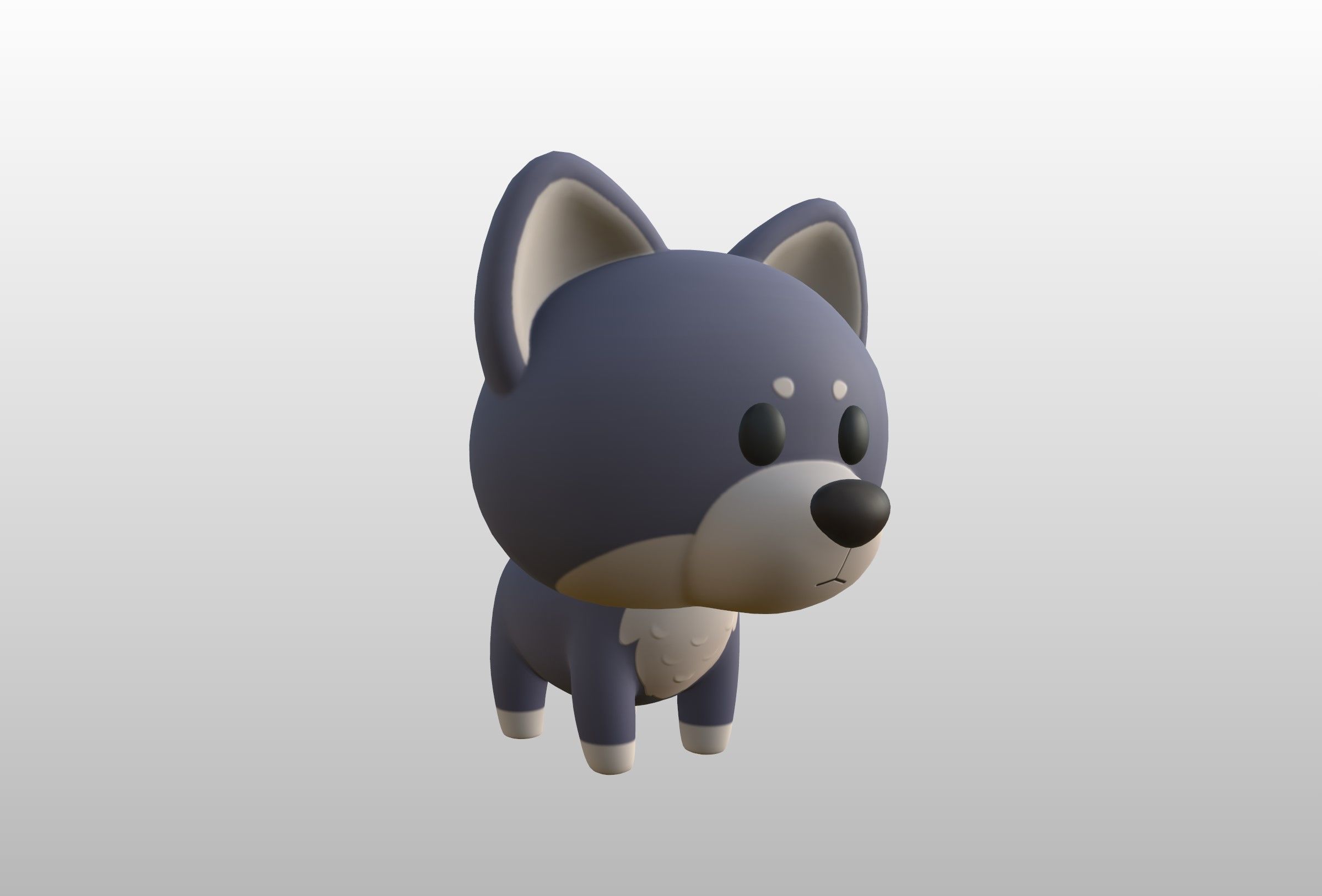 Character289 Wolf 3D model_12