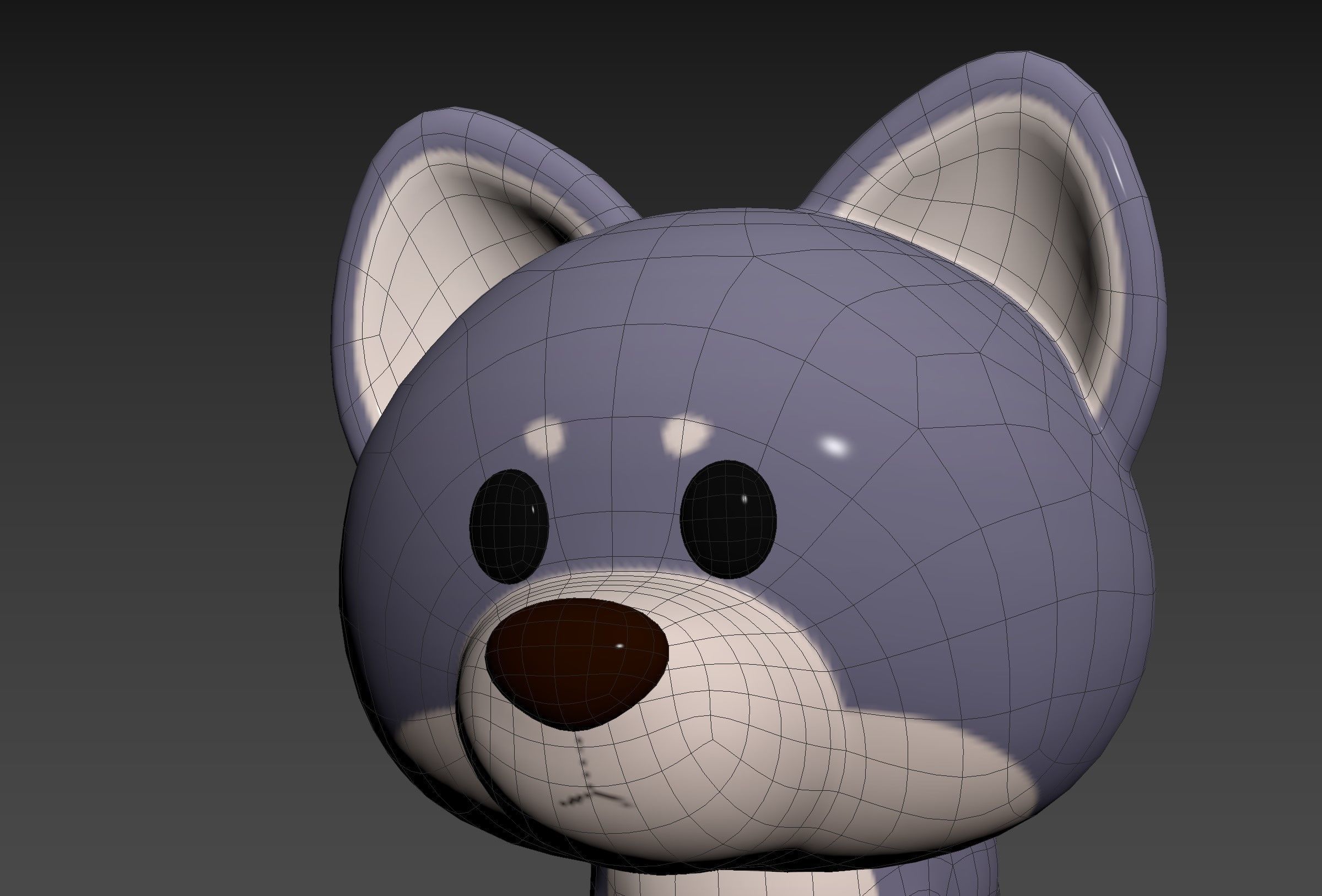 Character289 Wolf 3D model_33