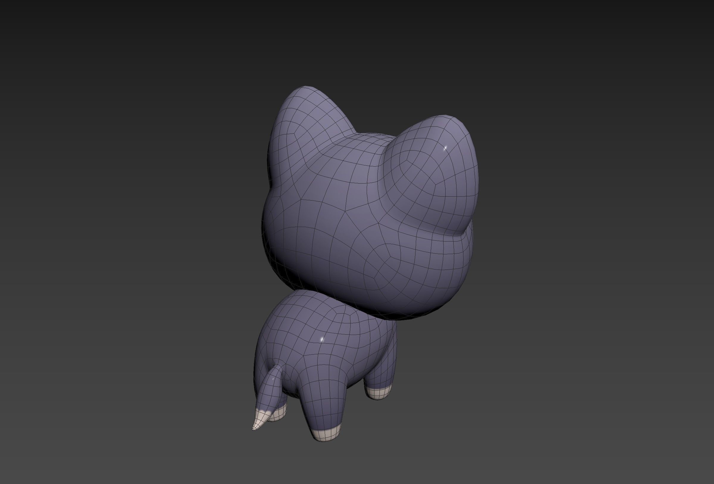 Character289 Wolf 3D model_27