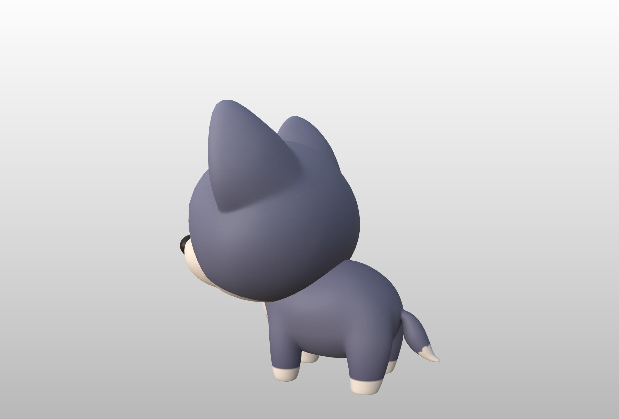 Character289 Wolf 3D model_16