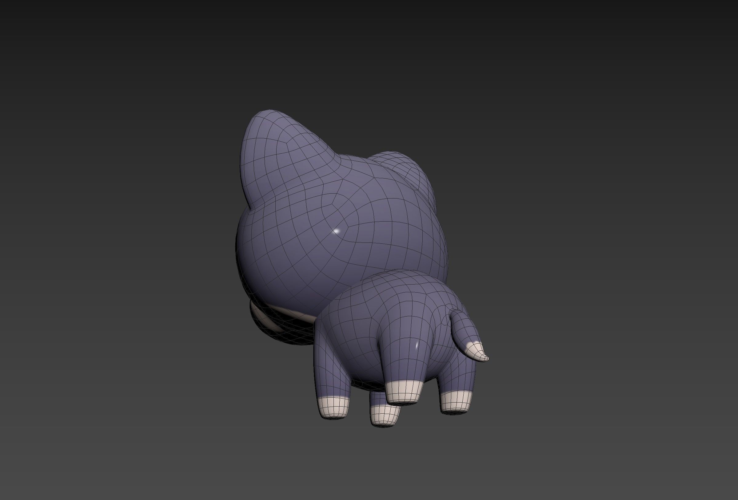 Character289 Wolf 3D model_28