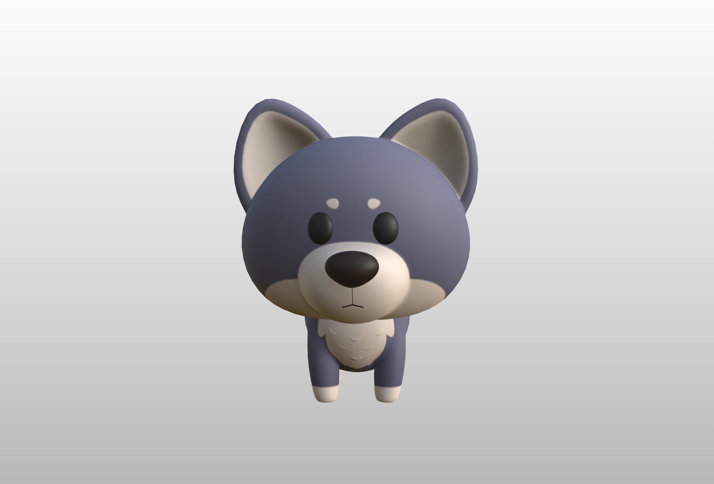 Character289 Wolf 3D model_11