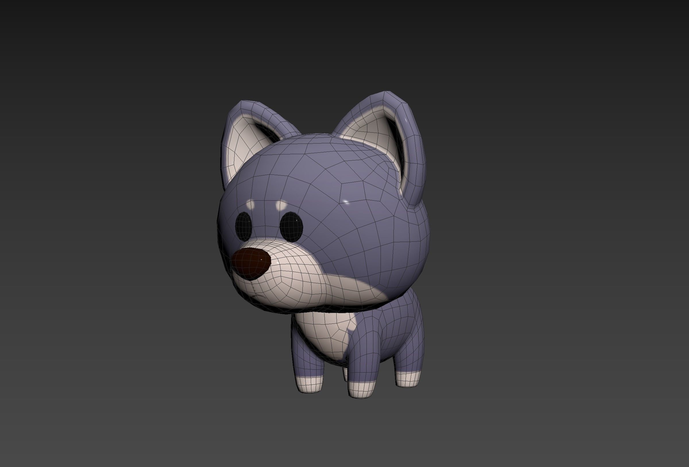 Character289 Wolf 3D model_21
