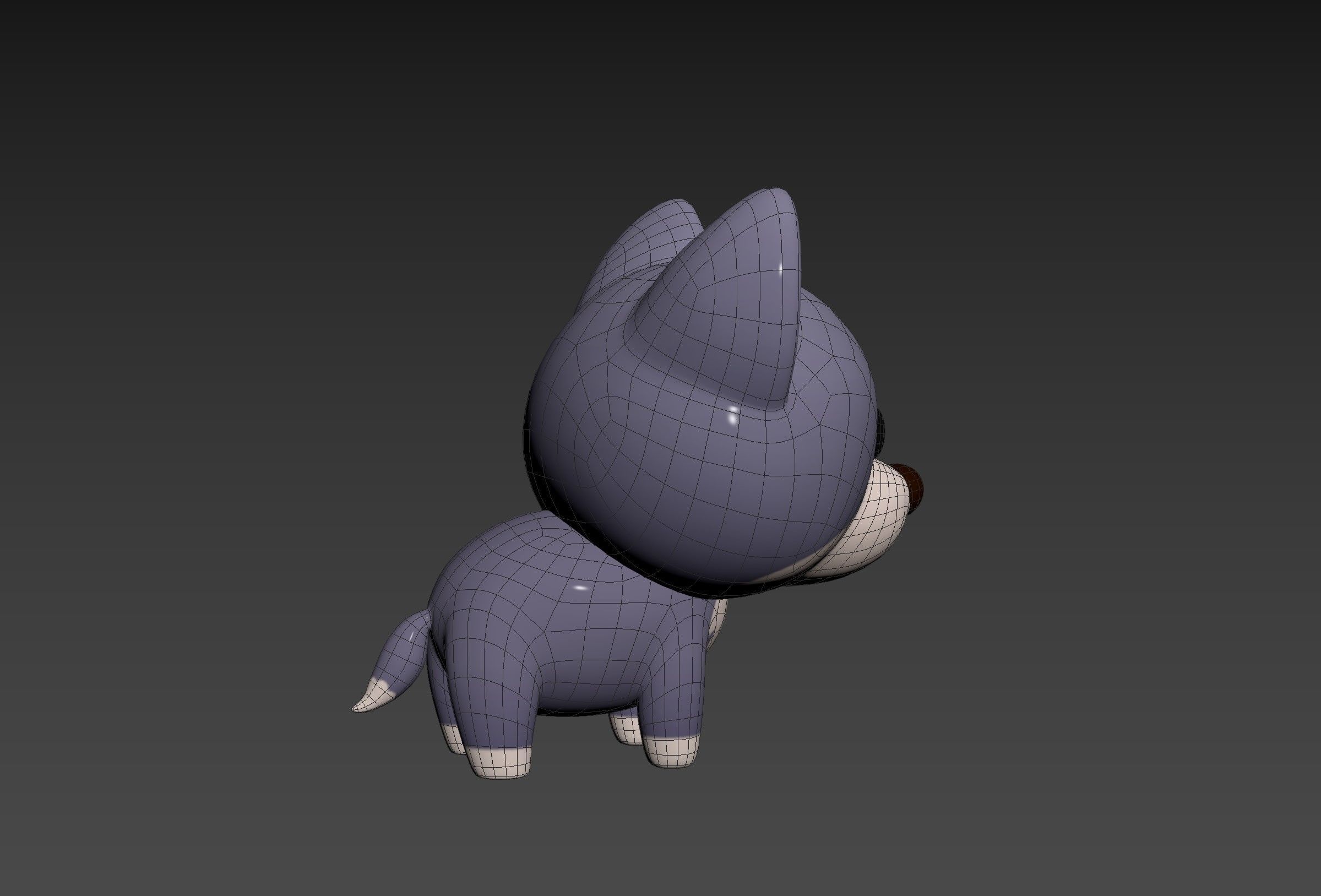 Character289 Wolf 3D model_26