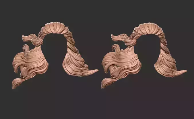 Hair 48 3D print model