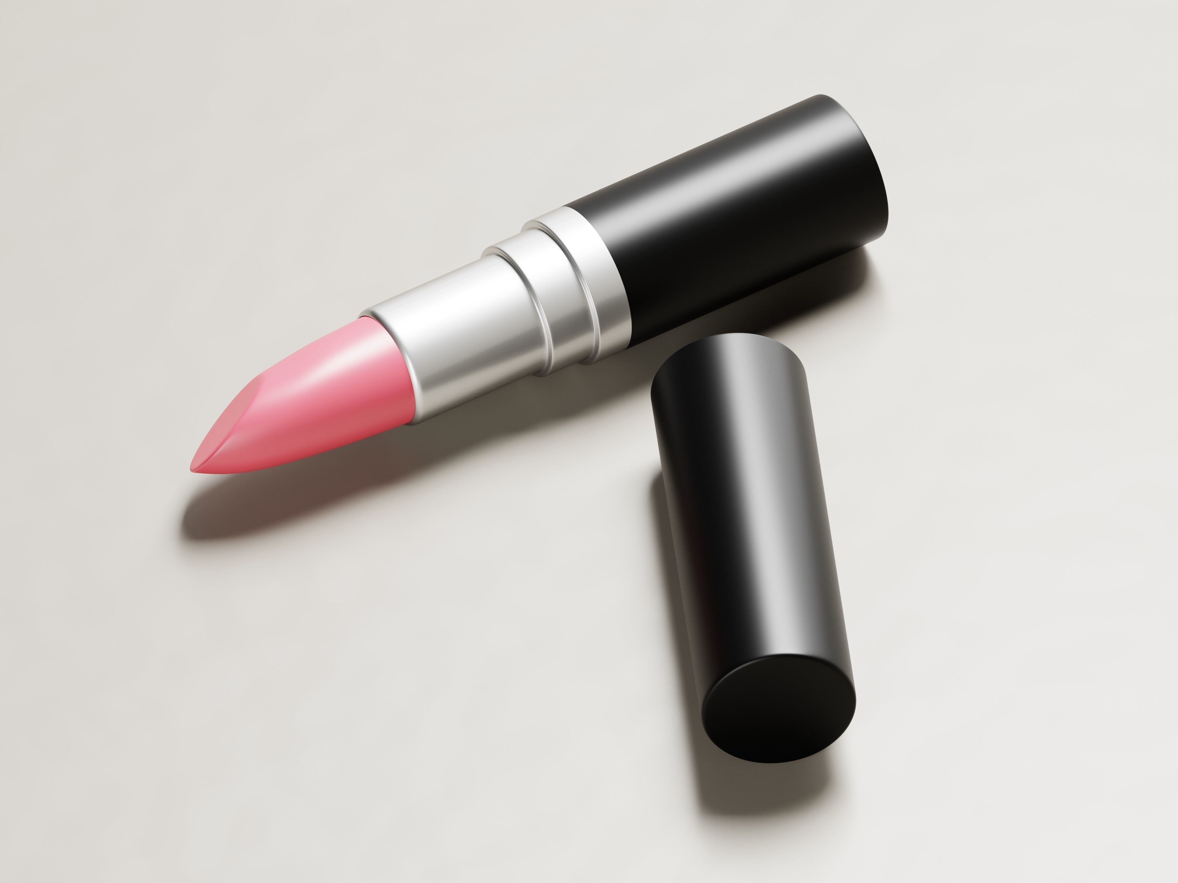 Pink Matte Lipstick 3D Model Low-poly 3D model_6